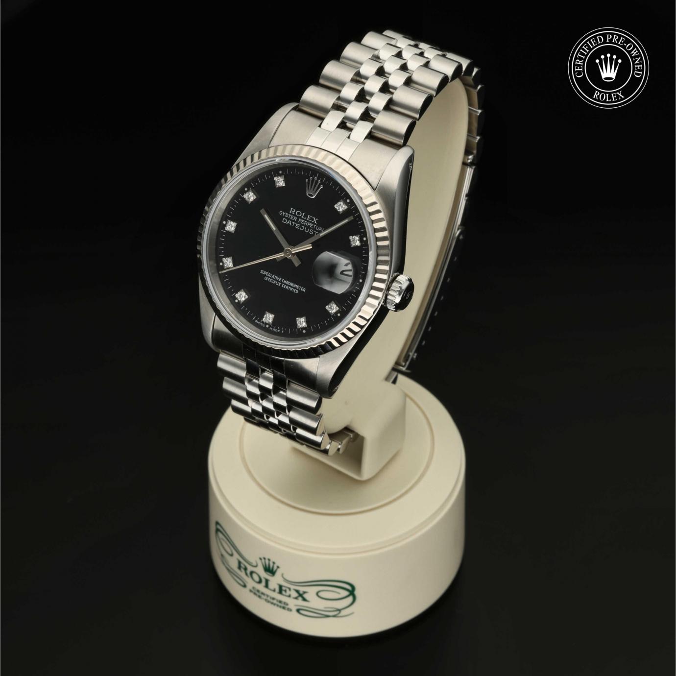 Rolex Oyster Perpetual  Datejust 36 M16234-0057 - 360 Grad Ansicht Bild 4