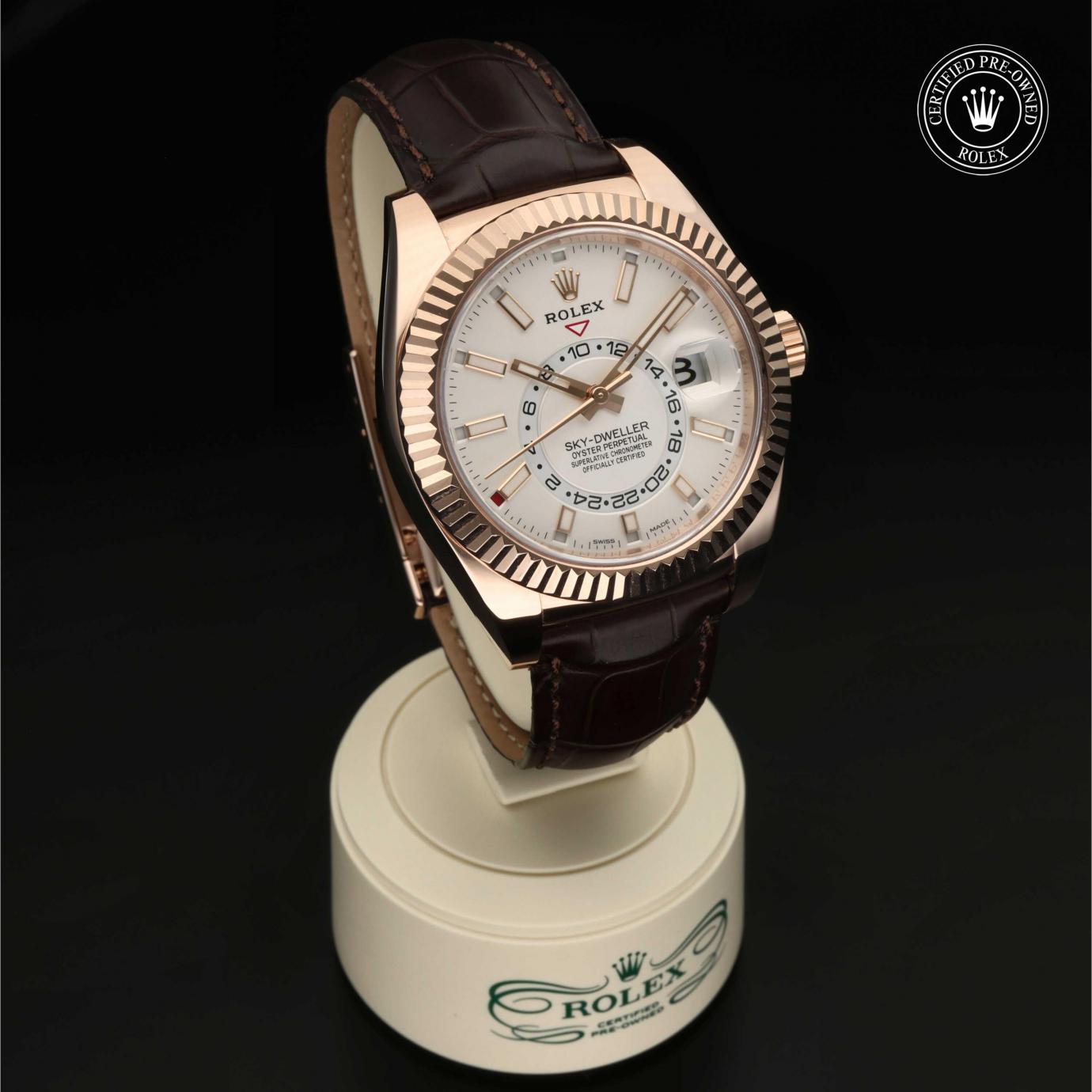 Rolex Sky-Dweller M326135-0006 - 360 Grad Ansicht Bild 34