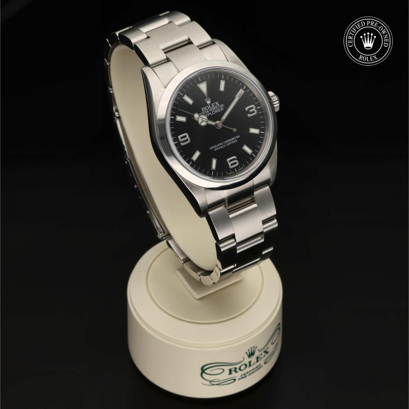 Rolex Oyster Perpetual  Explorer 36 M114270-0002 - 360 Grad Ansicht Bild 33