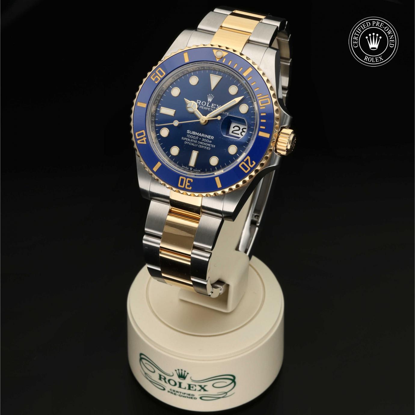 Rolex Submariner Date M126613LB-0002 - 360 Grad Ansicht Bild 3