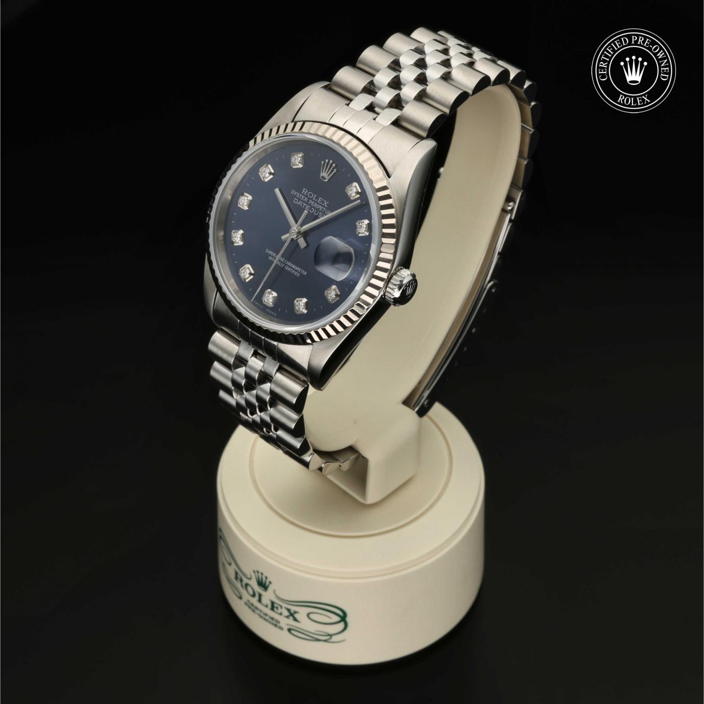 Rolex Oyster Perpetual  Datejust 36 M16234-0014 - 360 Grad Ansicht Bild 5