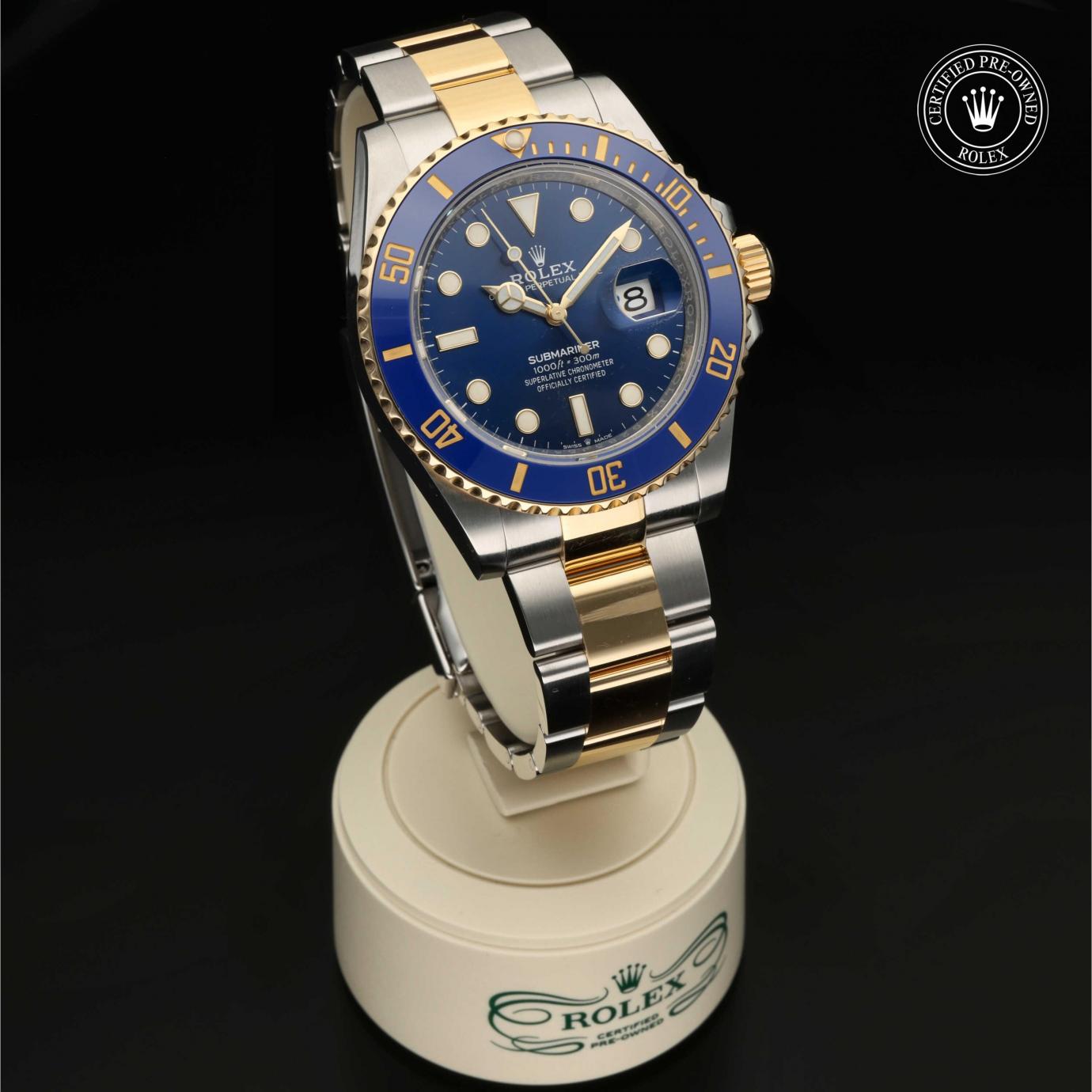 Rolex Submariner Date M126613LB-0002 - 360 Grad Ansicht Bild 34