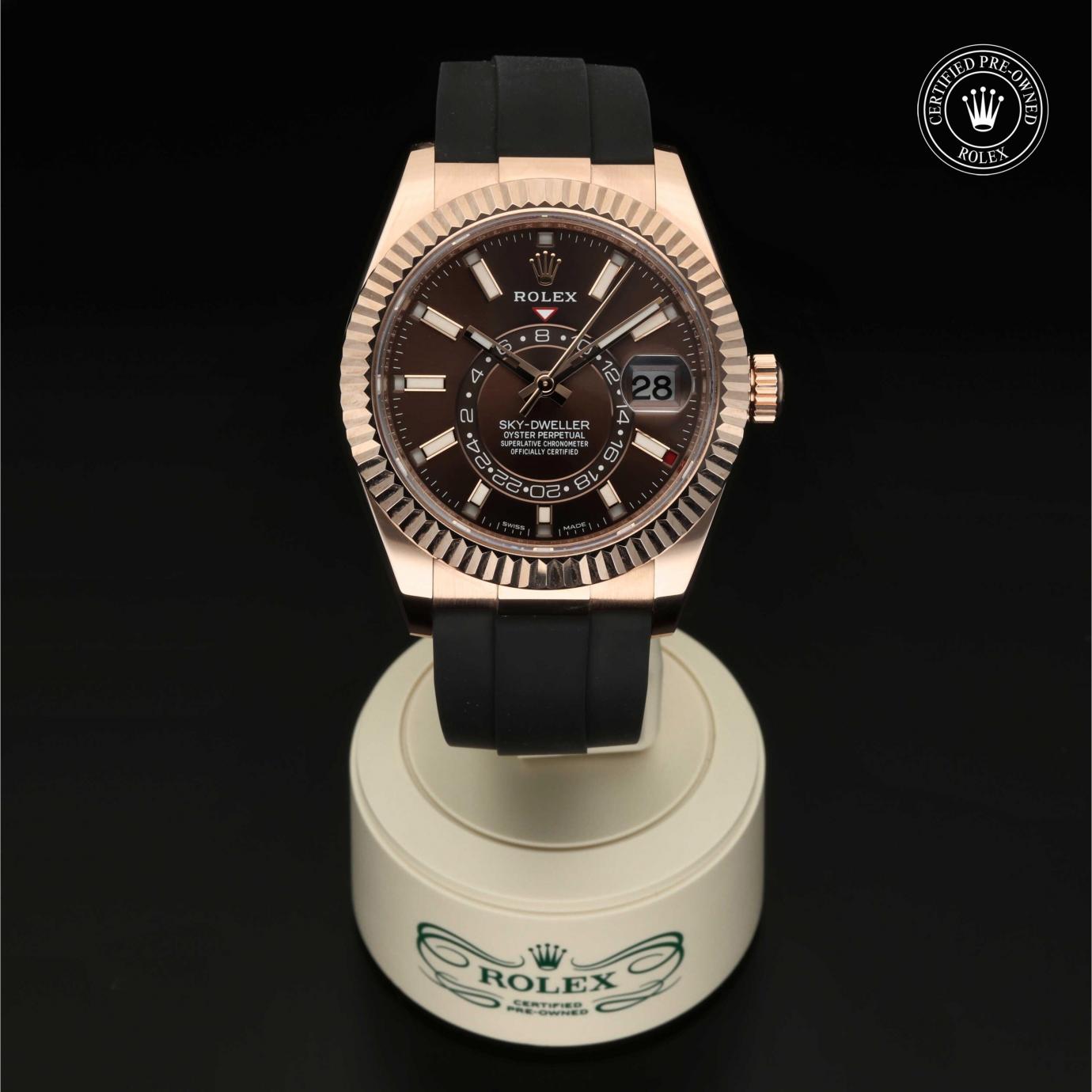 Rolex Sky-Dweller M326235-0005 - 360 Grad Ansicht Bild 36
