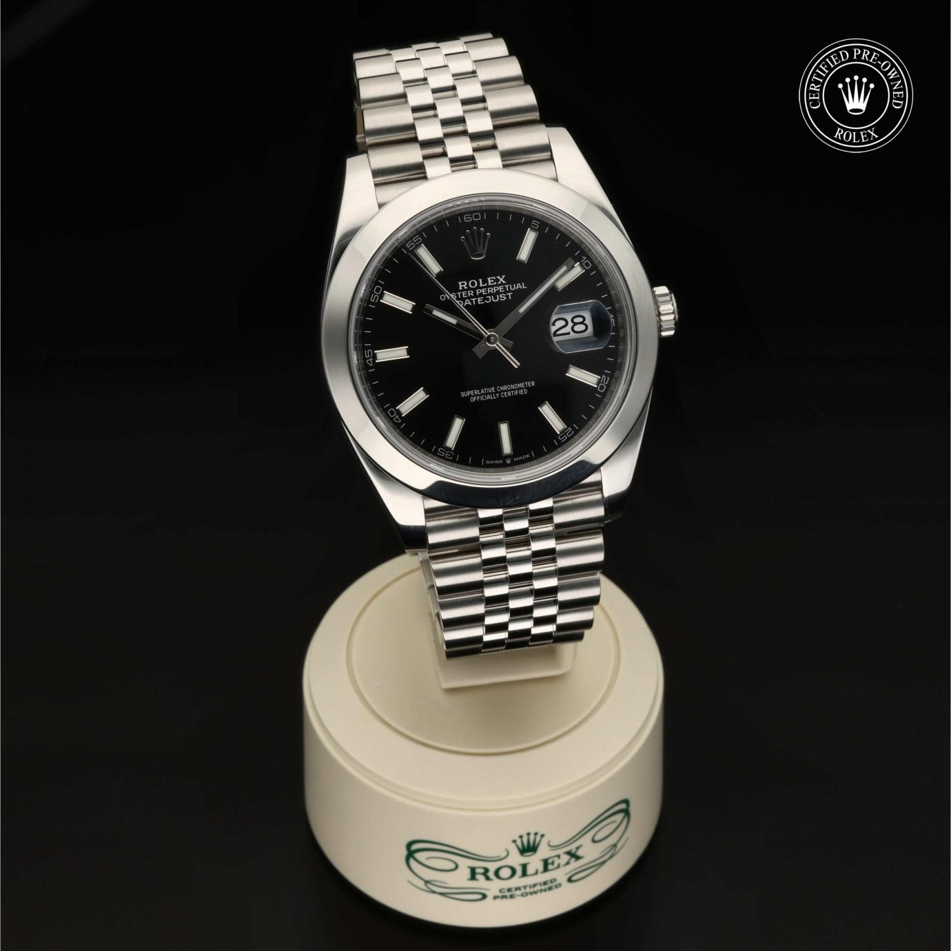 Rolex Datejust 41 M126300-0012 - 360 Grad Ansicht Bild 35