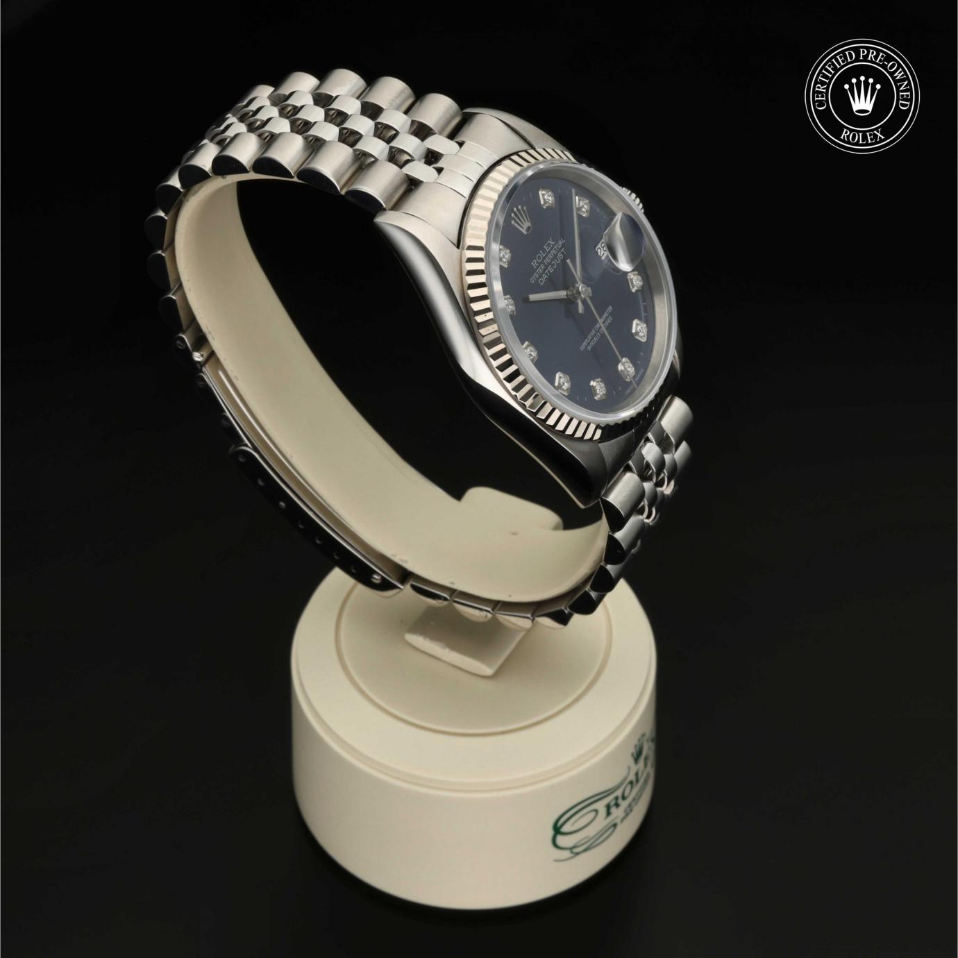 Rolex Oyster Perpetual  Datejust 36 M16234-0014 - 360 Grad Ansicht Bild 30