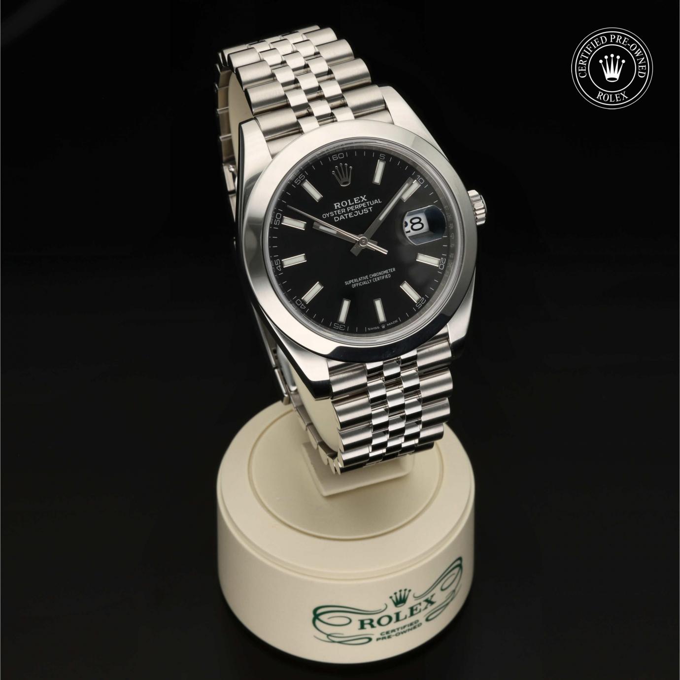 Rolex Datejust 41 M126300-0012 - 360 Grad Ansicht Bild 34