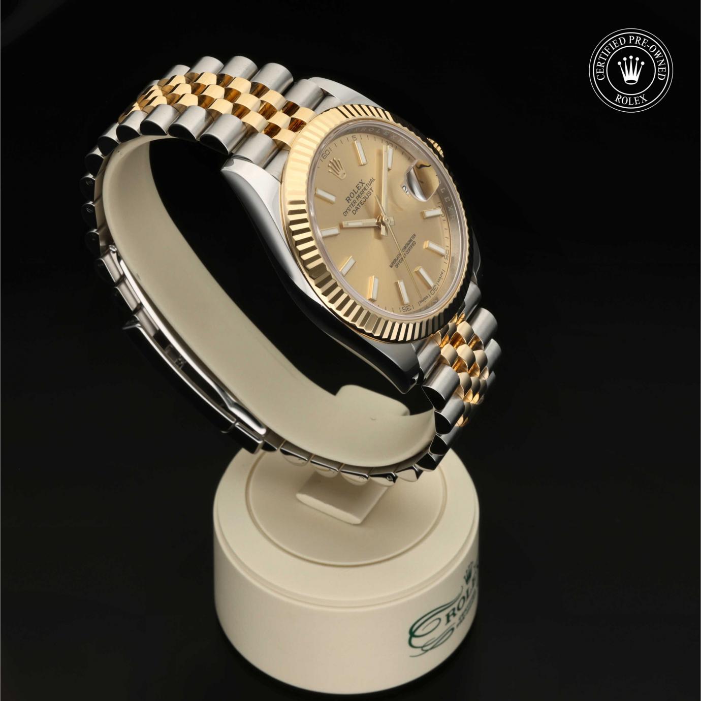 Rolex Datejust 41 M126333-0016 - 360 Grad Ansicht Bild 28