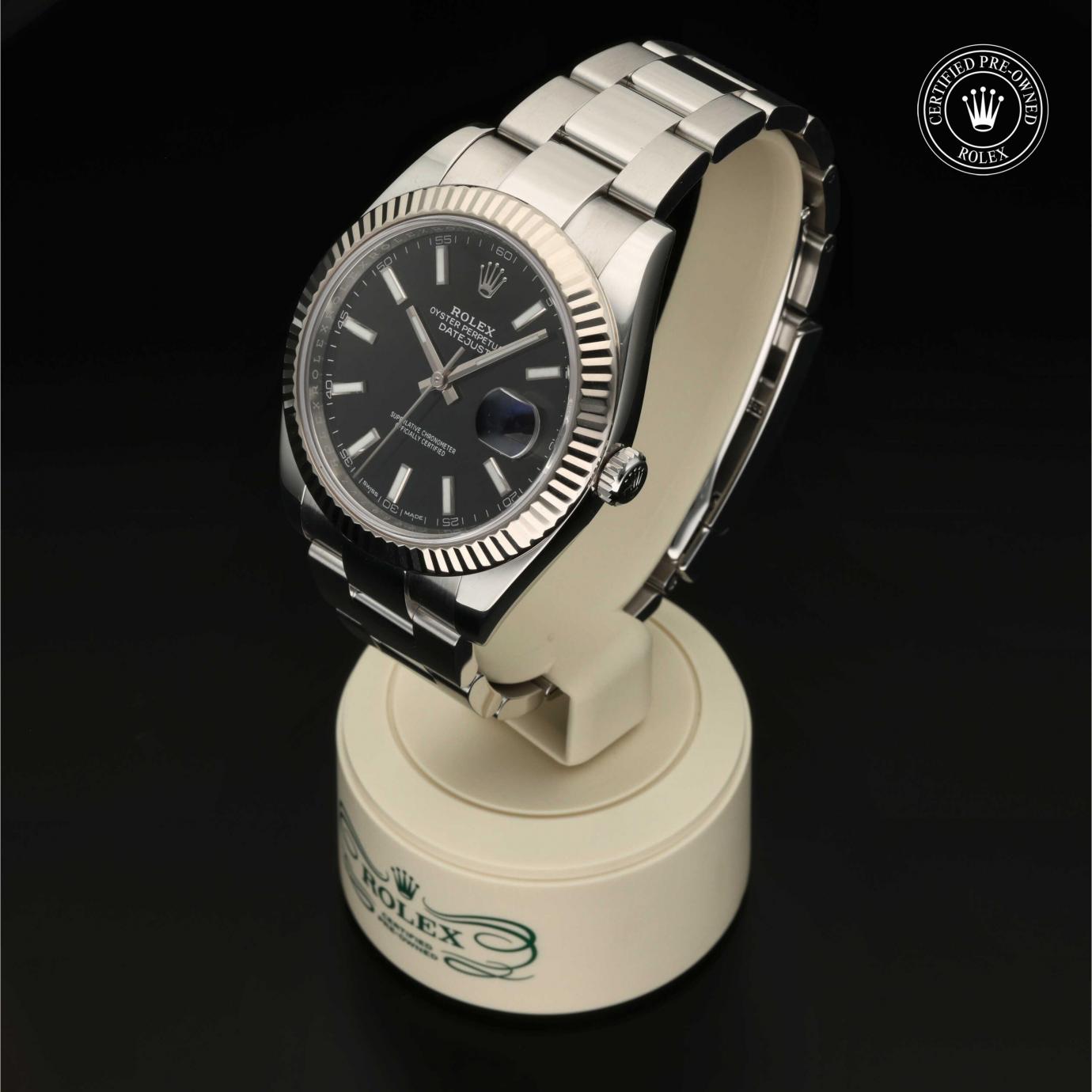 Rolex Datejust 41 M126334-0017 - 360 Grad Ansicht Bild 5