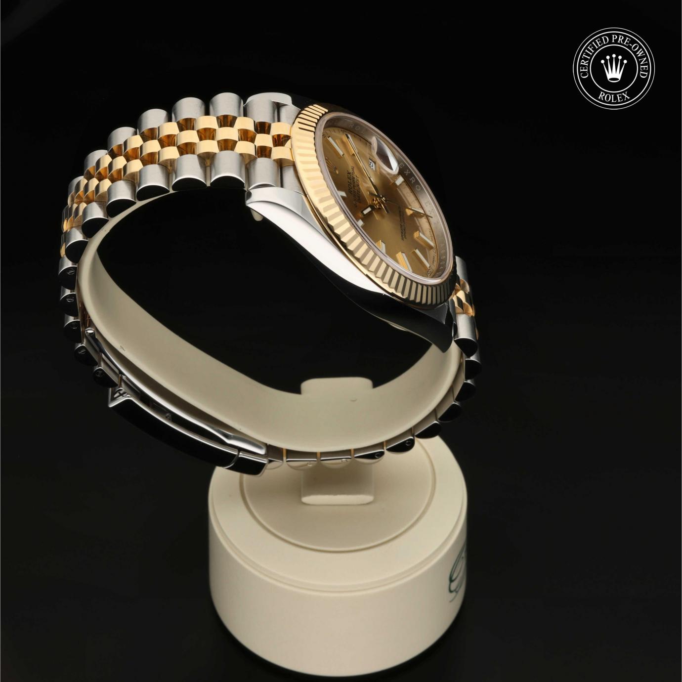 Rolex Datejust 41 M126333-0016 - 360 Grad Ansicht Bild 25