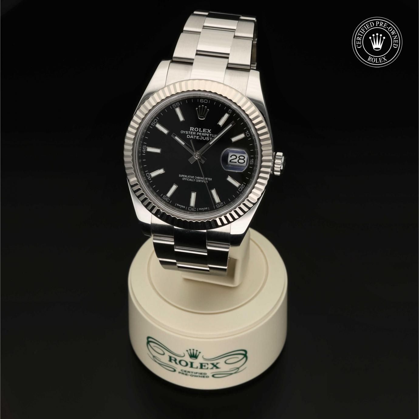 Rolex Datejust 41 M126334-0017 - 360 Grad Ansicht Bild 2