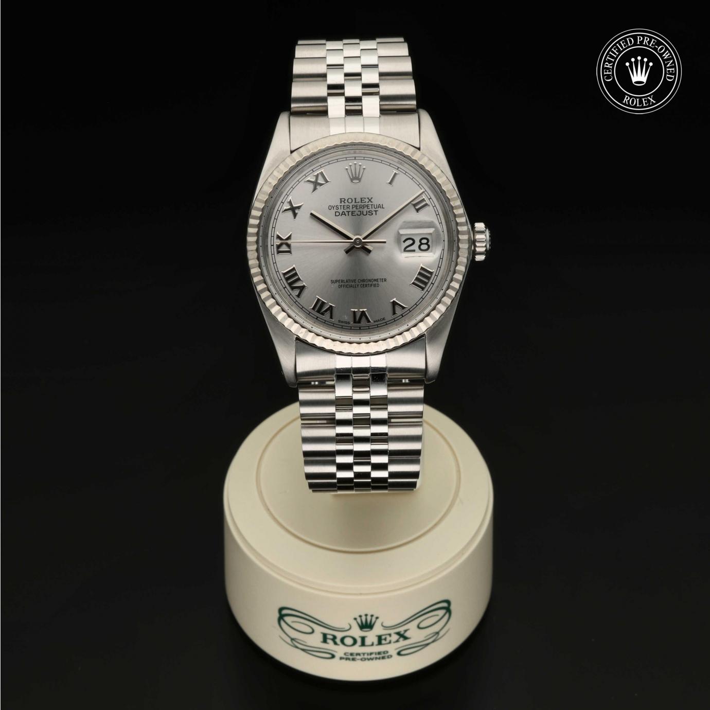 Rolex Oyster Perpetual  Datejust 36 16014 - 360 Grad Ansicht Bild 36