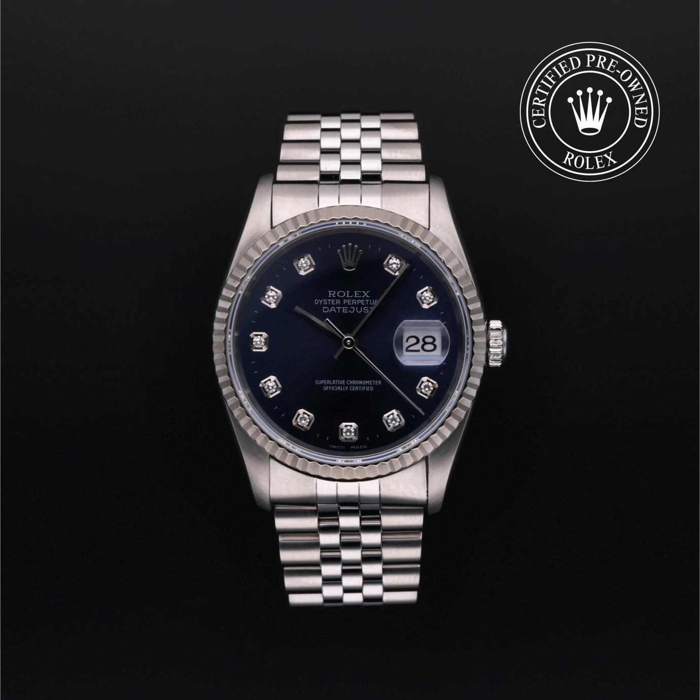 Rolex Oyster Perpetual  Datejust 36 M16234-0014 Herrenuhr Soldier