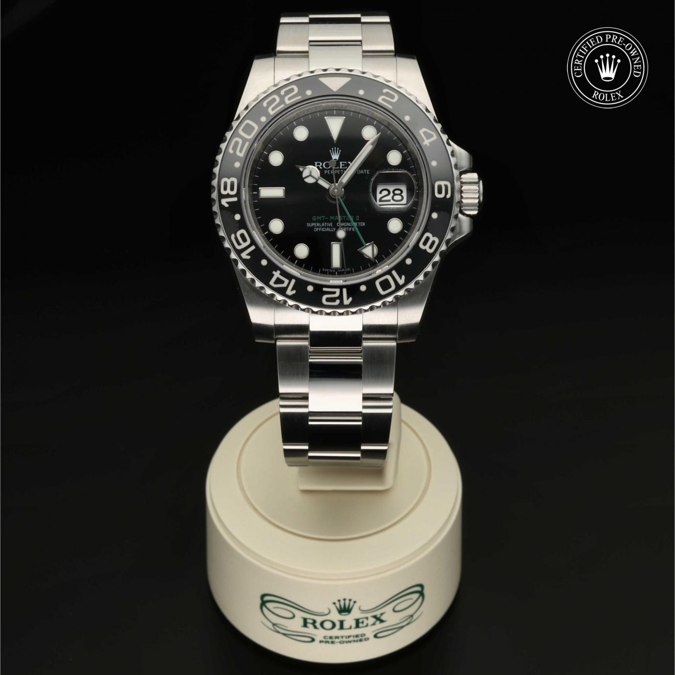 Rolex GMT‑Master II M116710LN-0001 - 360 Grad Ansicht Bild 36