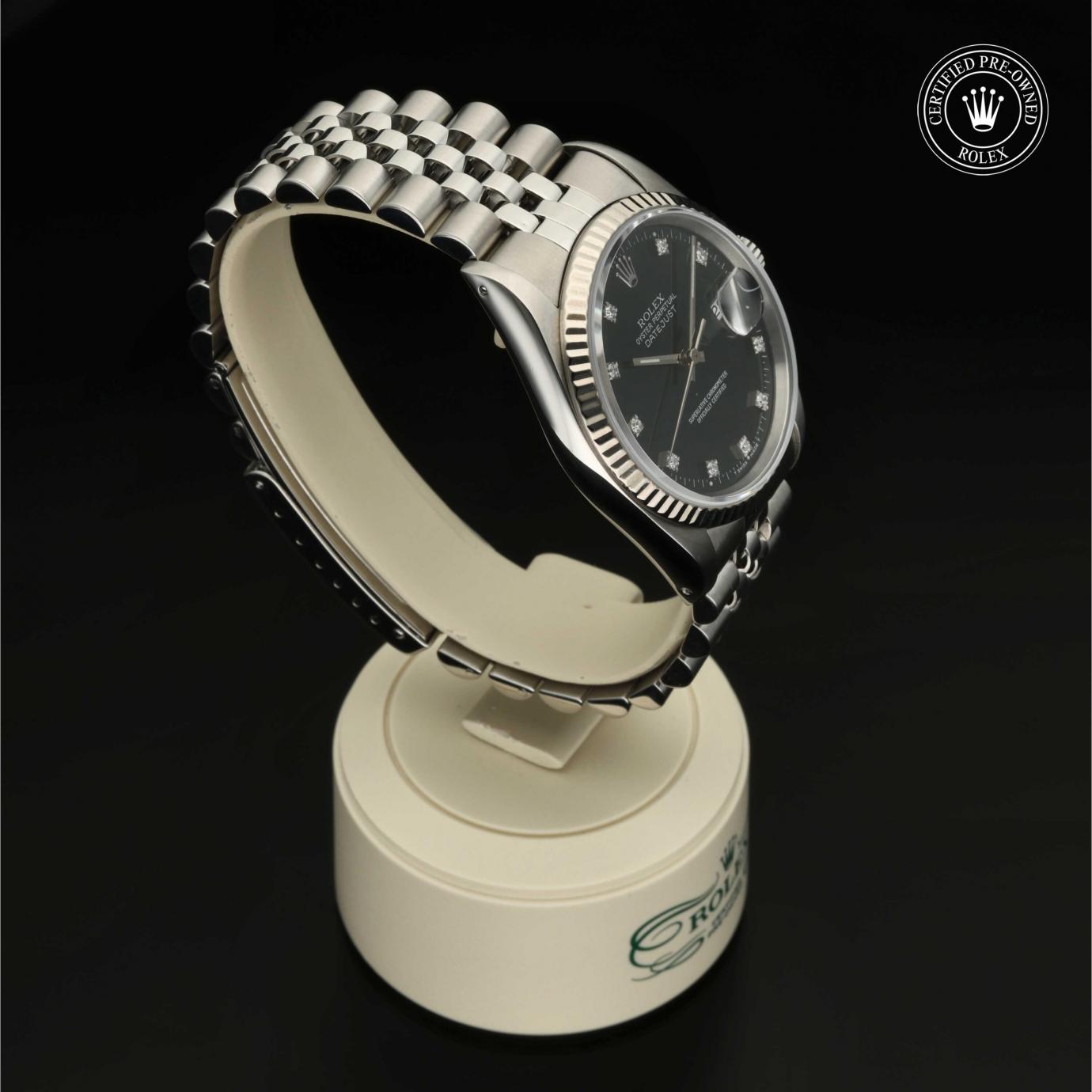 Rolex Oyster Perpetual  Datejust 36 M16234-0057 - 360 Grad Ansicht Bild 30