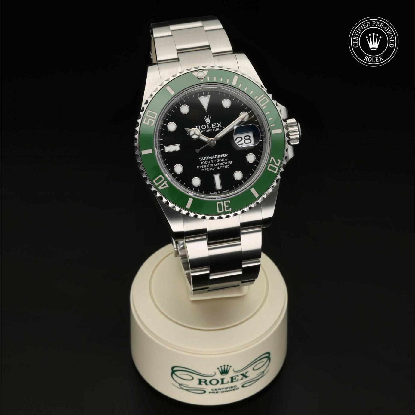 Rolex Submariner Date M126610LV-0002 - 360 Grad Ansicht Bild 35