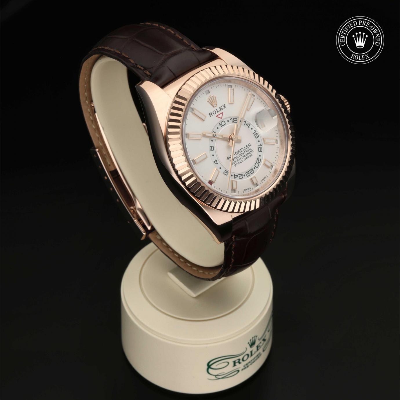 Rolex Sky-Dweller M326135-0006 - 360 Grad Ansicht Bild 32