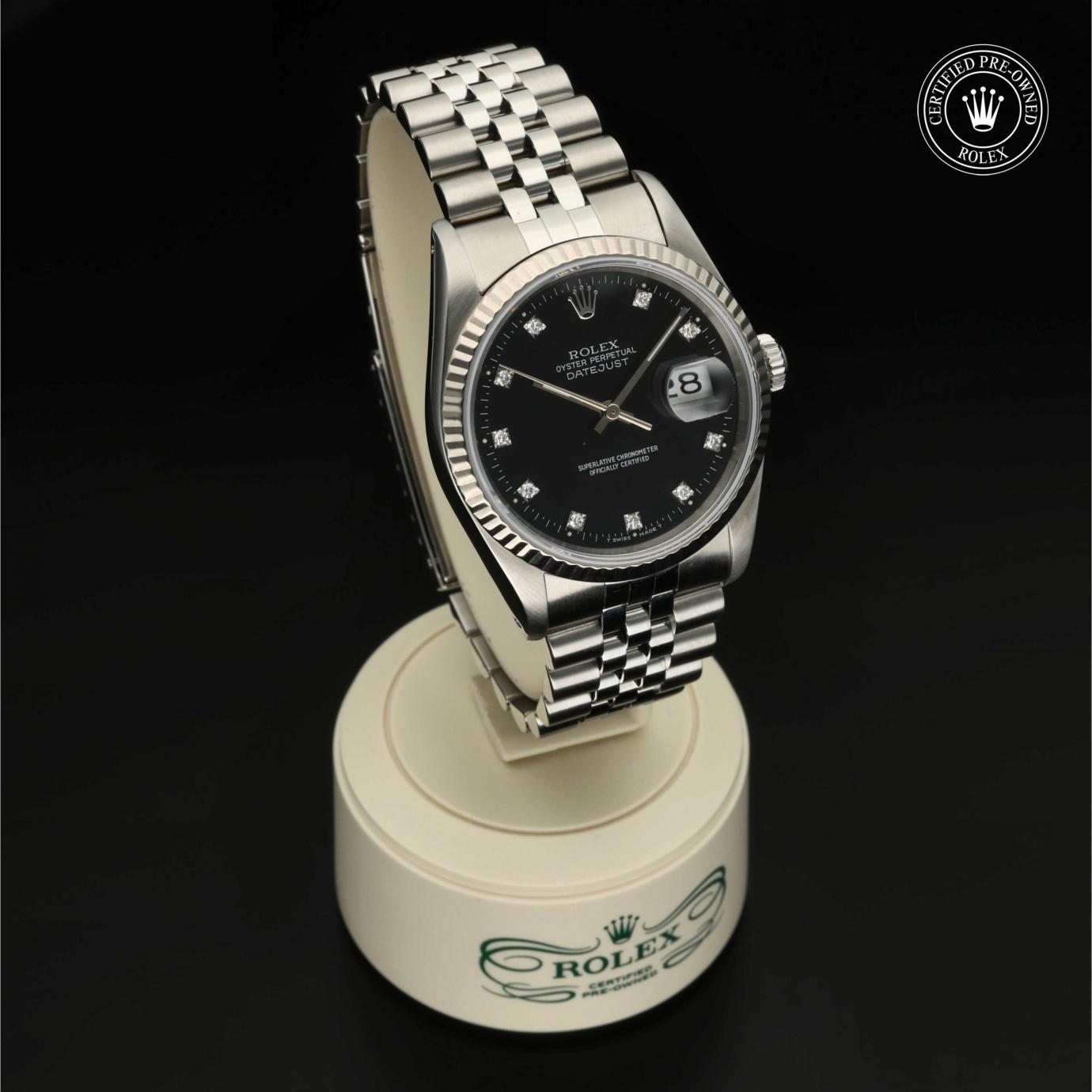 Rolex Oyster Perpetual  Datejust 36 M16234-0057 - 360 Grad Ansicht Bild 34