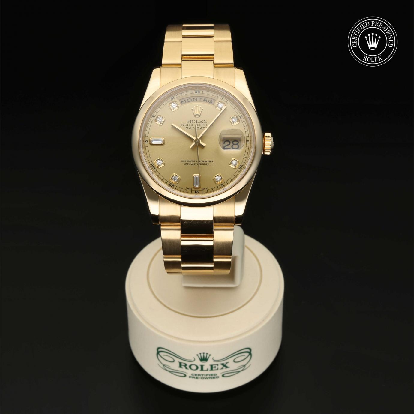 Rolex Oyster Perpetual Day-Date 36 M118208-0034 Herrenuhr Bild 1