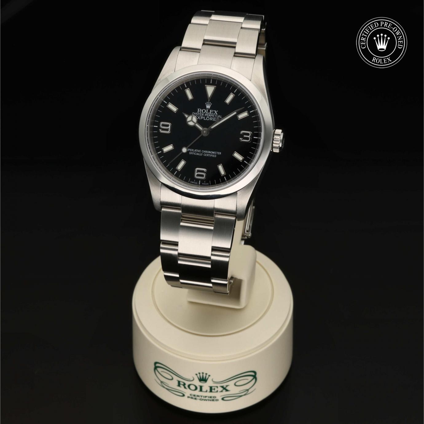 Rolex Oyster Perpetual  Explorer 36 M114270-0002 - 360 Grad Ansicht Bild 2