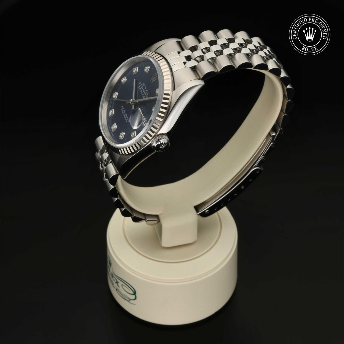 Rolex Oyster Perpetual  Datejust 36 M16234-0014 - 360 Grad Ansicht Bild 8