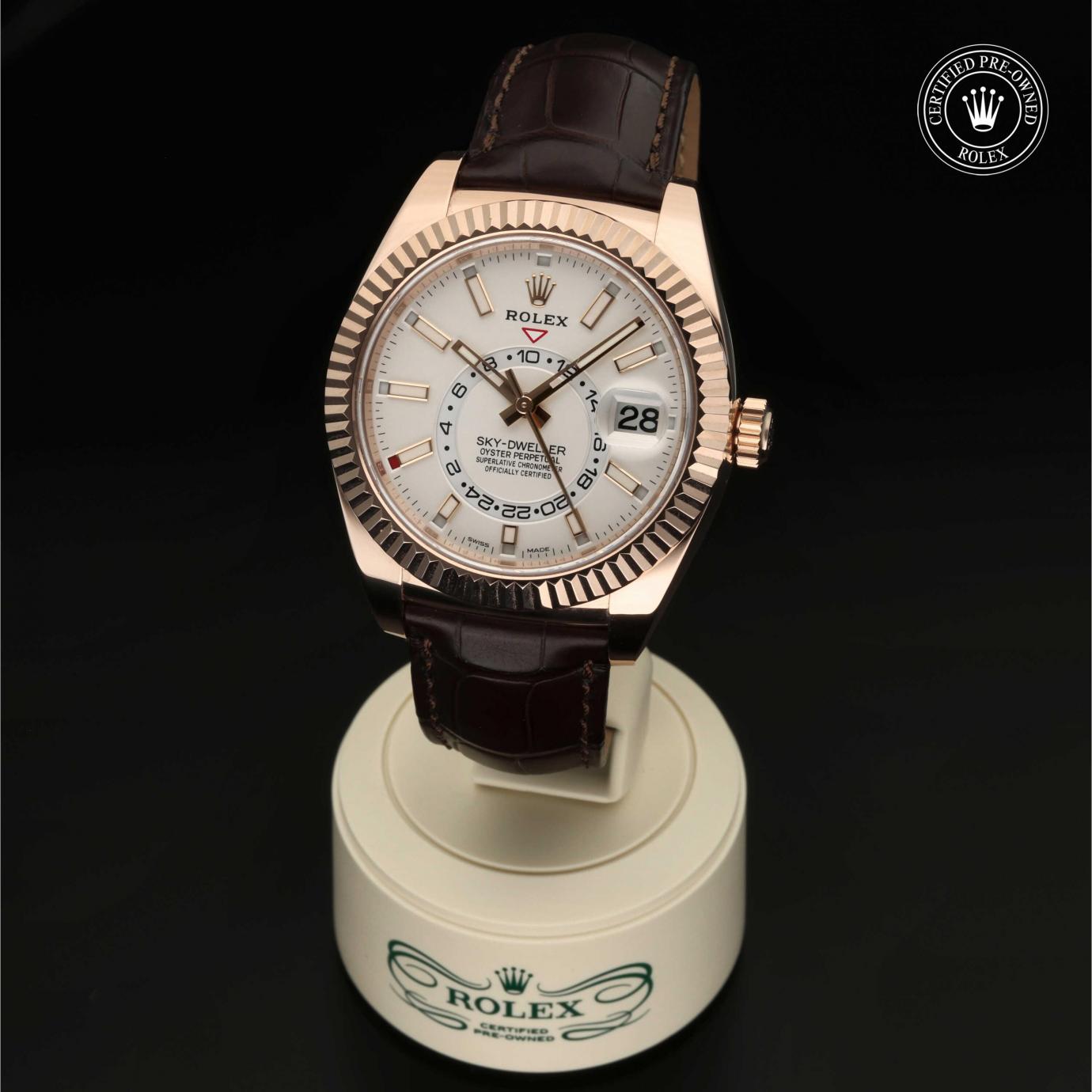 Rolex Sky-Dweller M326135-0006 - 360 Grad Ansicht Bild 2