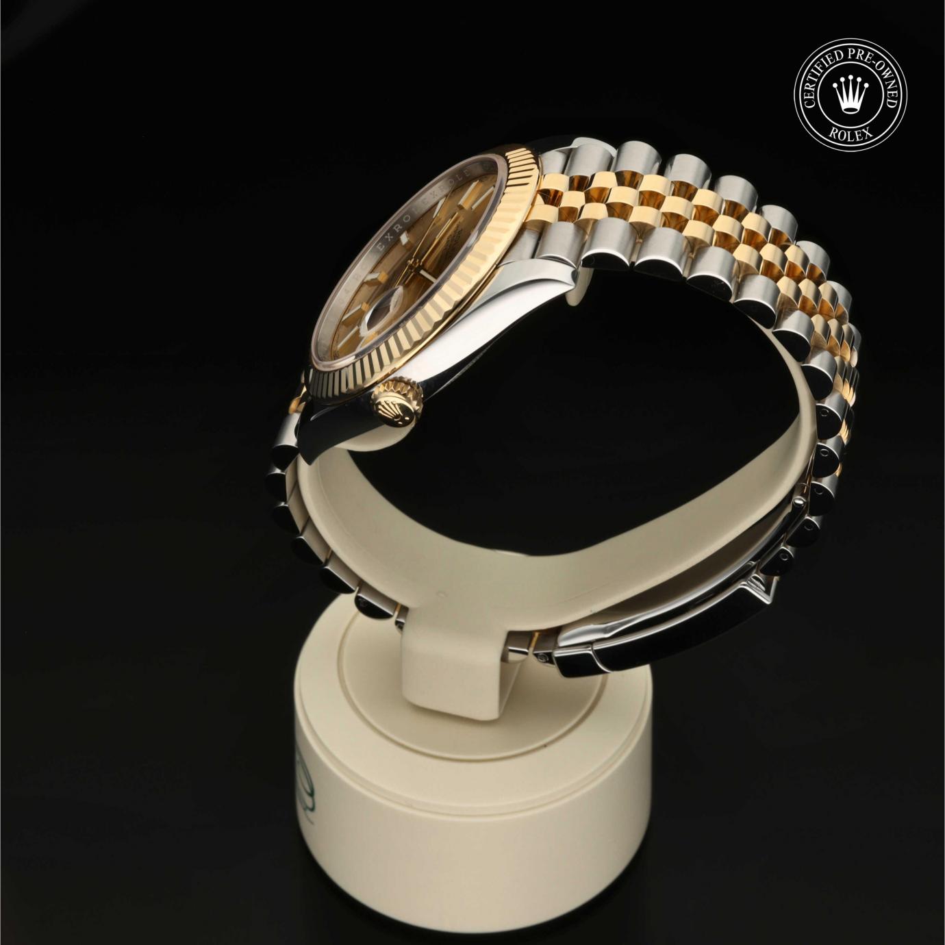 Rolex Datejust 41 M126333-0016 - 360 Grad Ansicht Bild 11