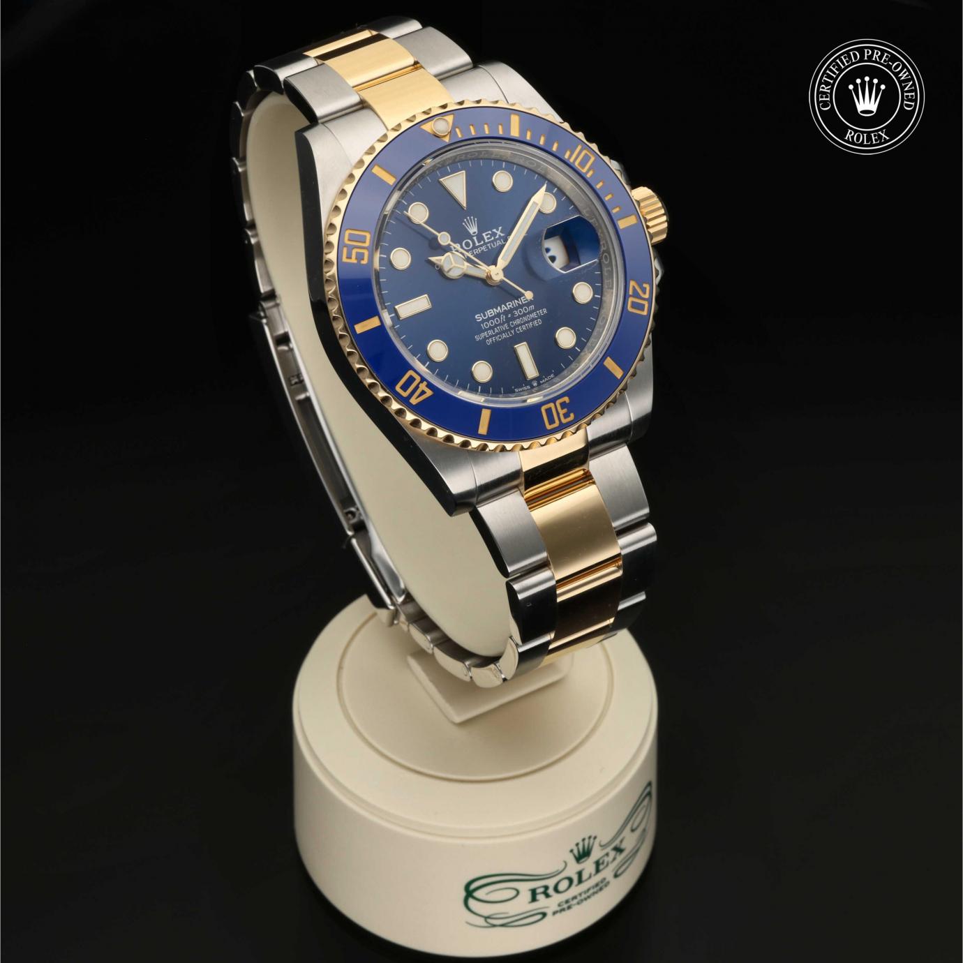 Rolex Submariner Date M126613LB-0002 - 360 Grad Ansicht Bild 33