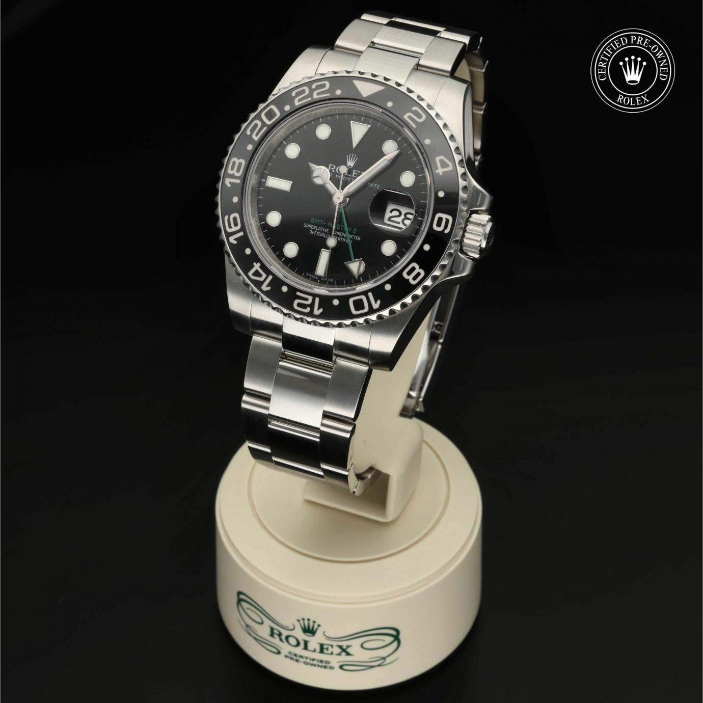 Rolex GMT‑Master II M116710LN-0001 - 360 Grad Ansicht Bild 3