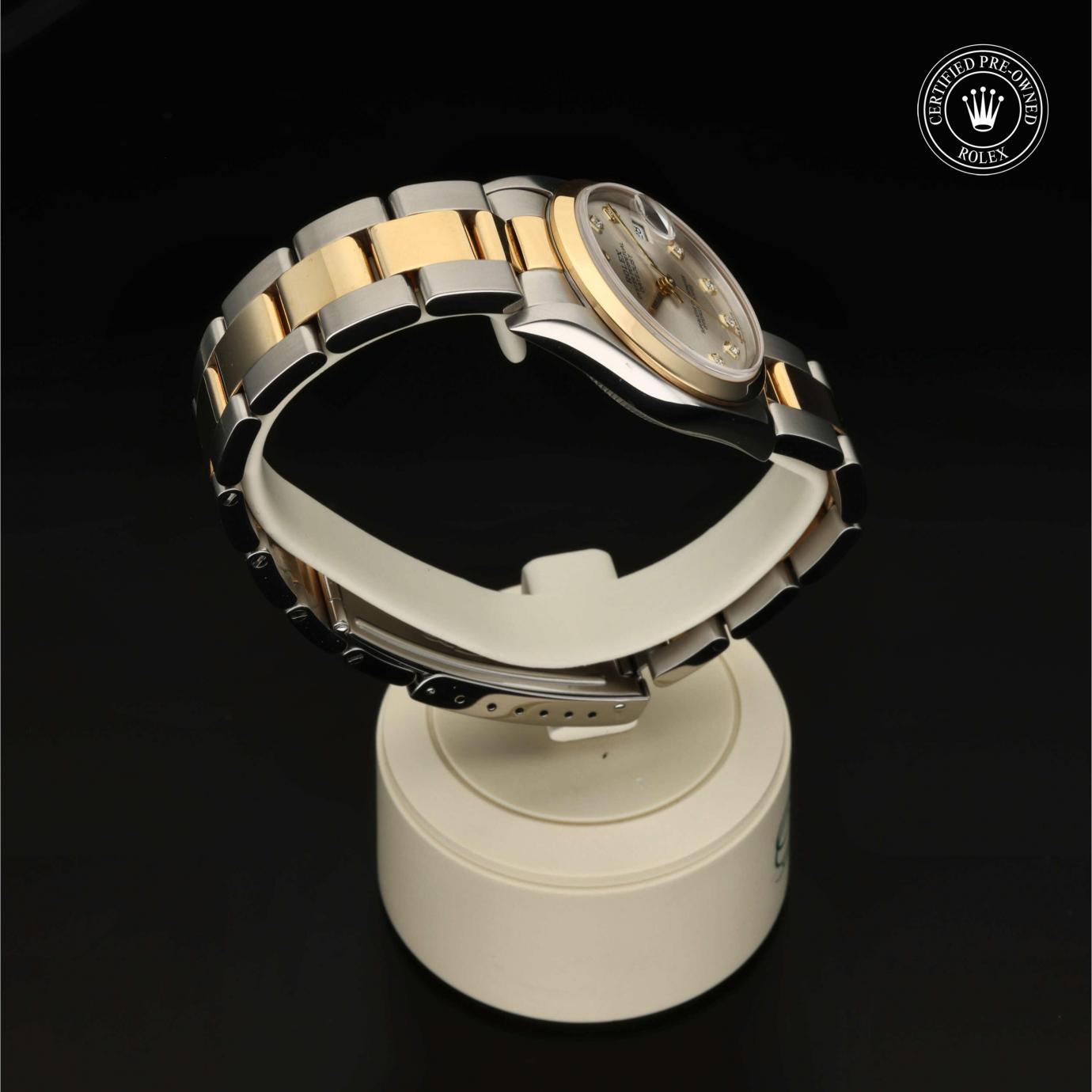 Rolex Oyster Perpetual  Datejust 31 M68243-0008 - 360 Grad Ansicht Bild 26