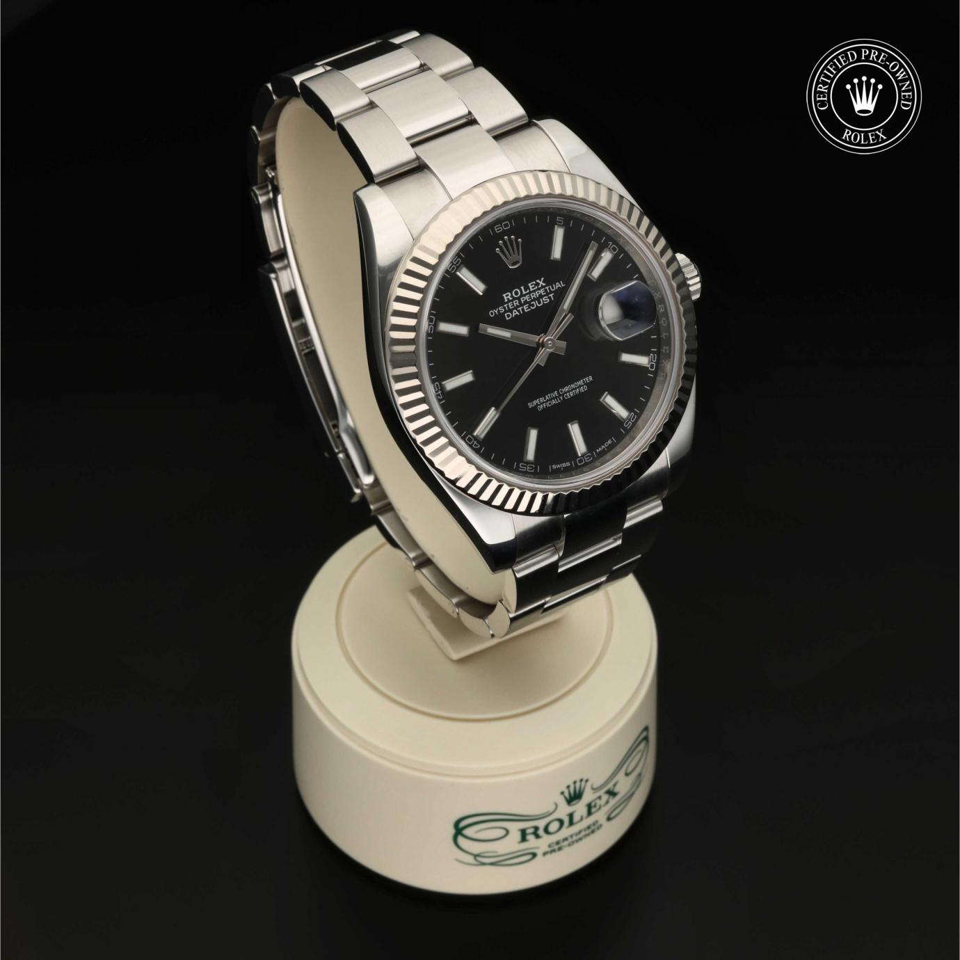 Rolex Datejust 41 M126334-0017 - 360 Grad Ansicht Bild 33