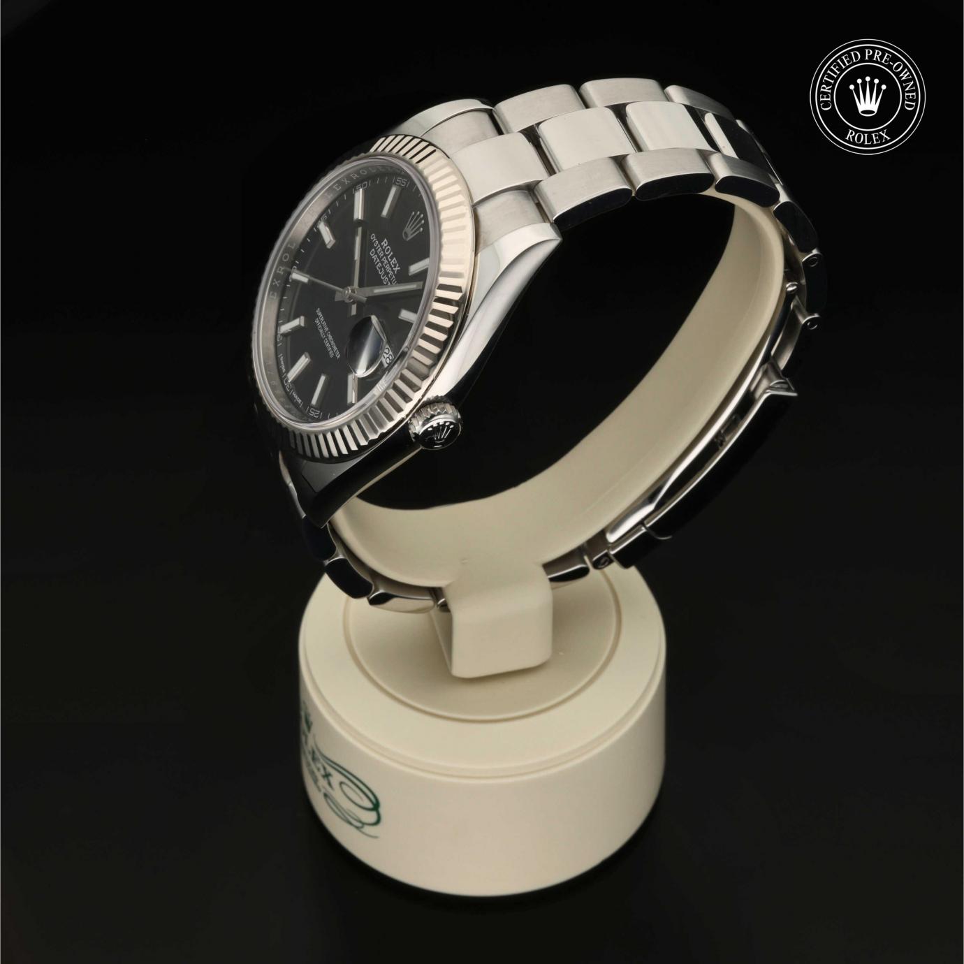 Rolex Datejust 41 M126334-0017 - 360 Grad Ansicht Bild 8