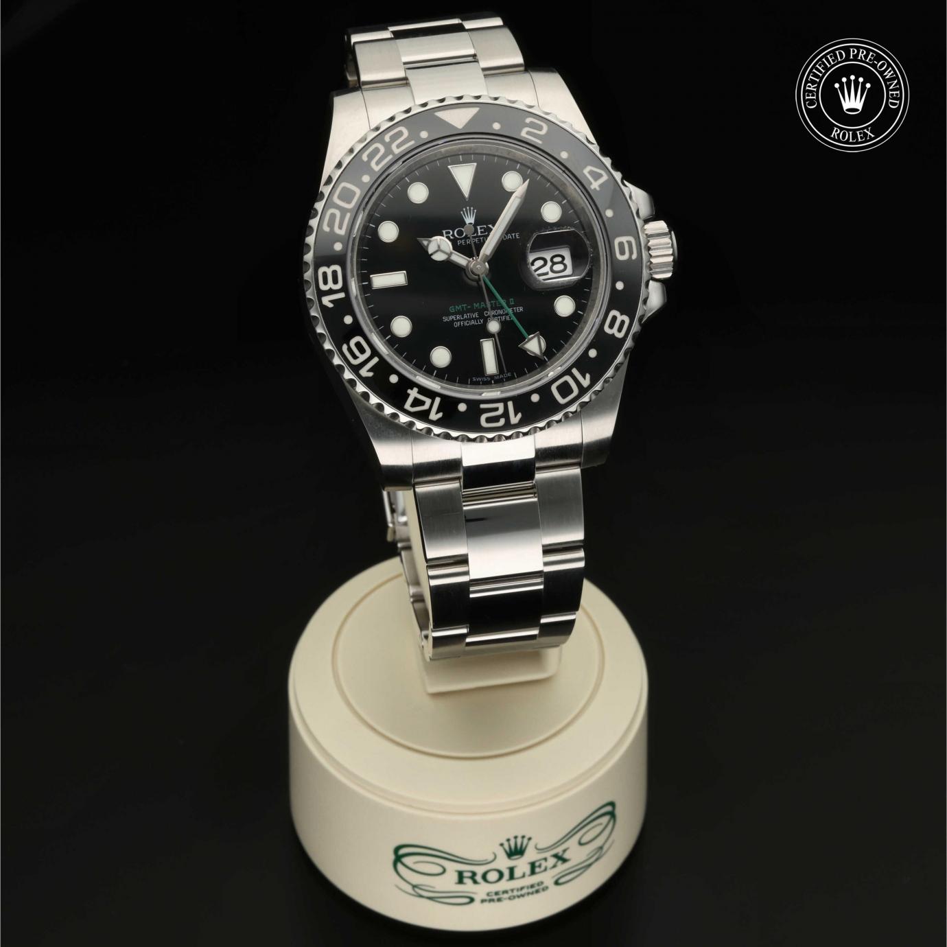 Rolex GMT‑Master II M116710LN-0001 - 360 Grad Ansicht Bild 35