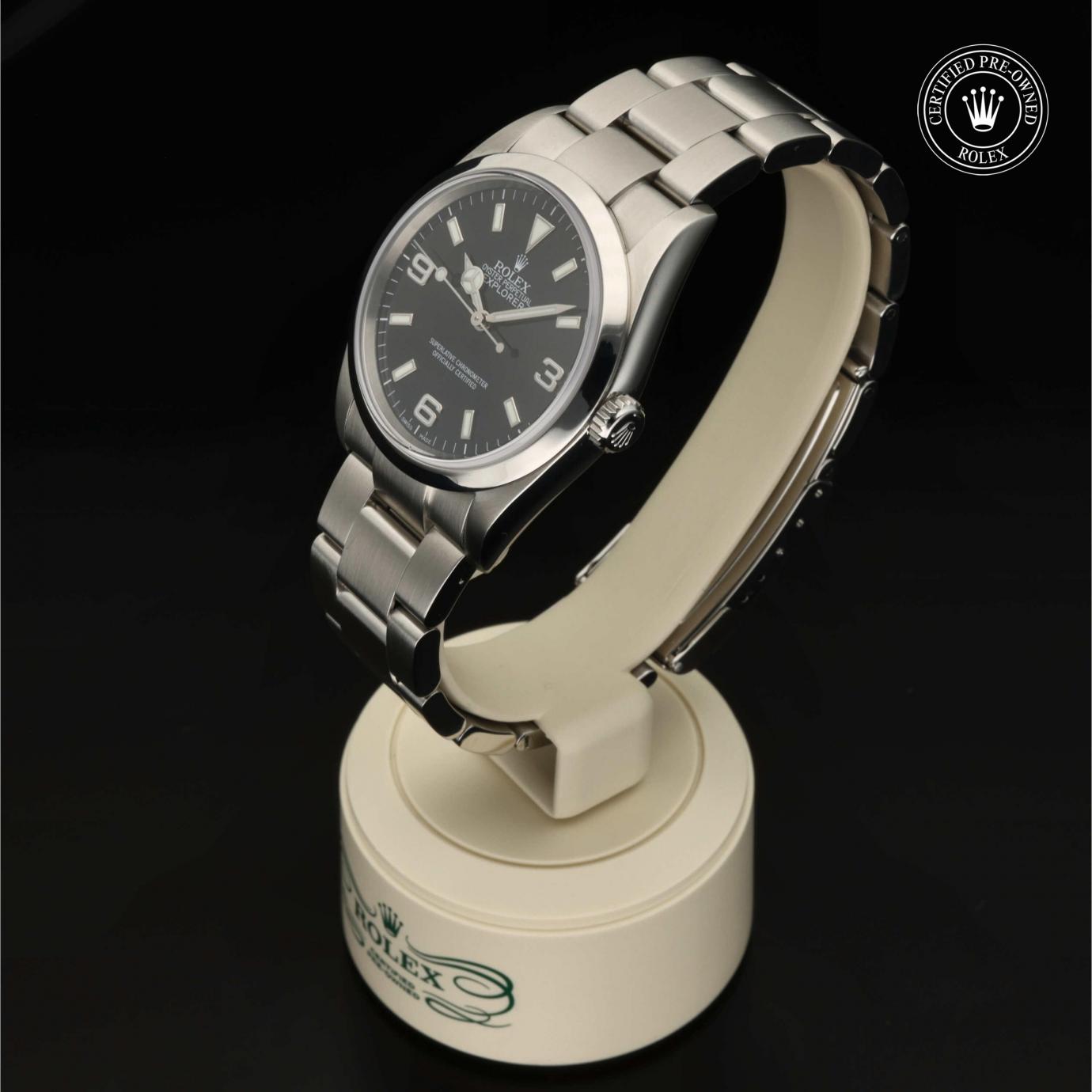 Rolex Oyster Perpetual  Explorer 36 M114270-0002 - 360 Grad Ansicht Bild 6