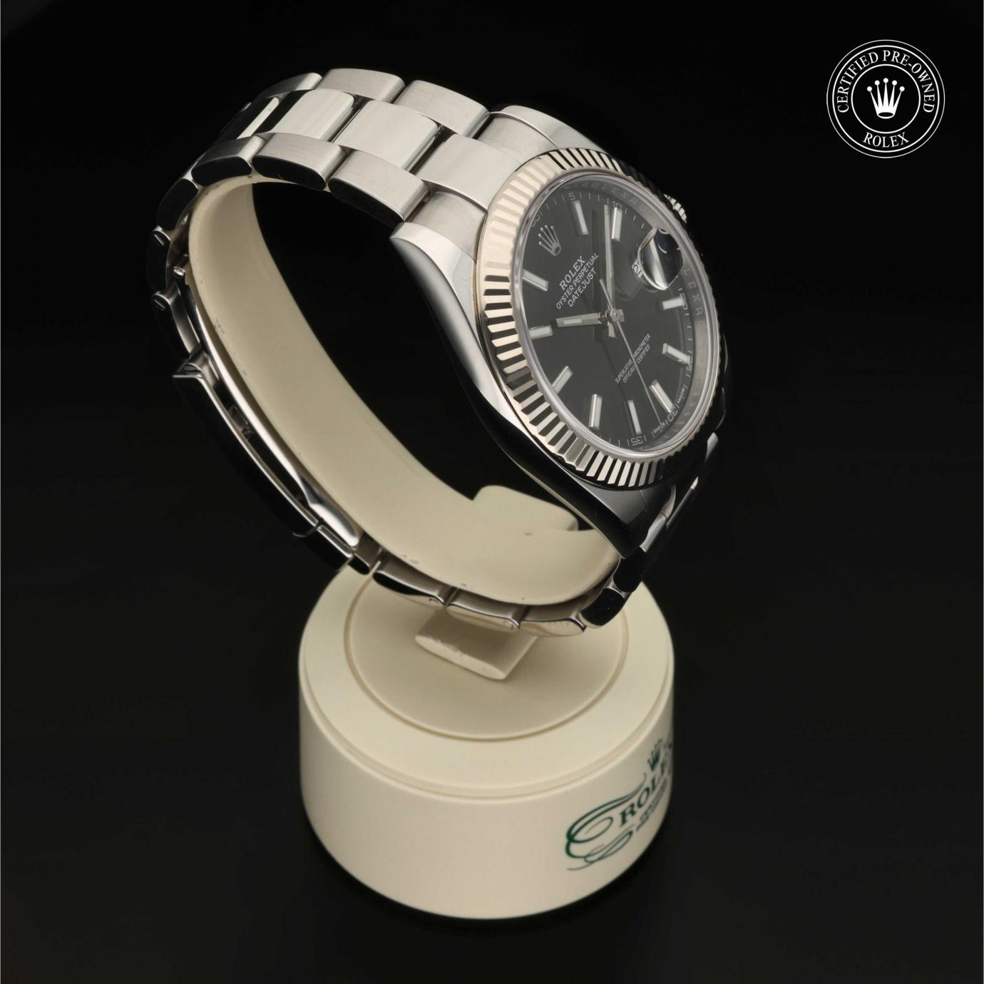 Rolex Datejust 41 M126334-0017 - 360 Grad Ansicht Bild 30