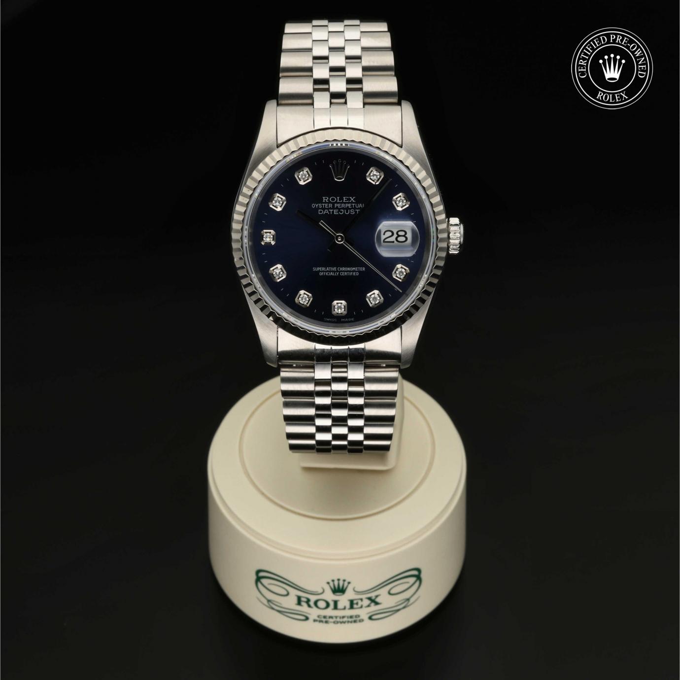 Rolex Oyster Perpetual  Datejust 36 M16234-0014 Herrenuhr Bild 1 