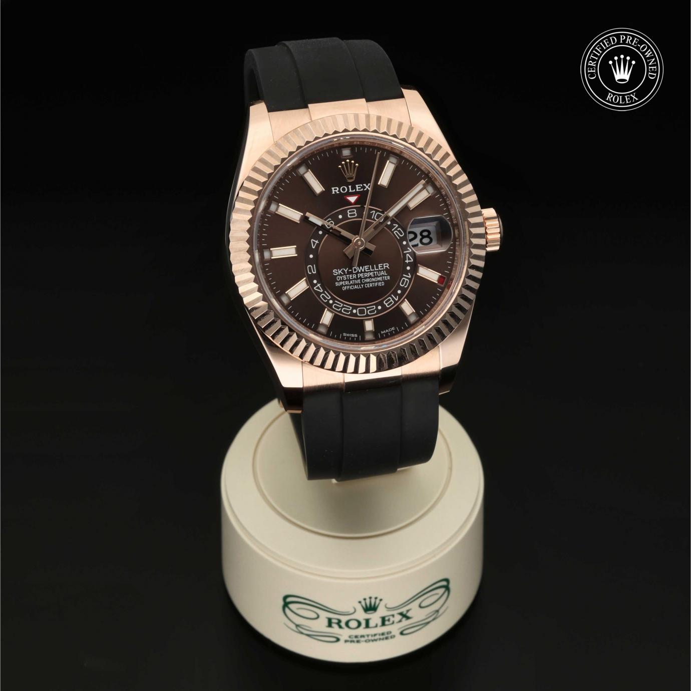 Rolex Sky-Dweller M326235-0005 - 360 Grad Ansicht Bild 35