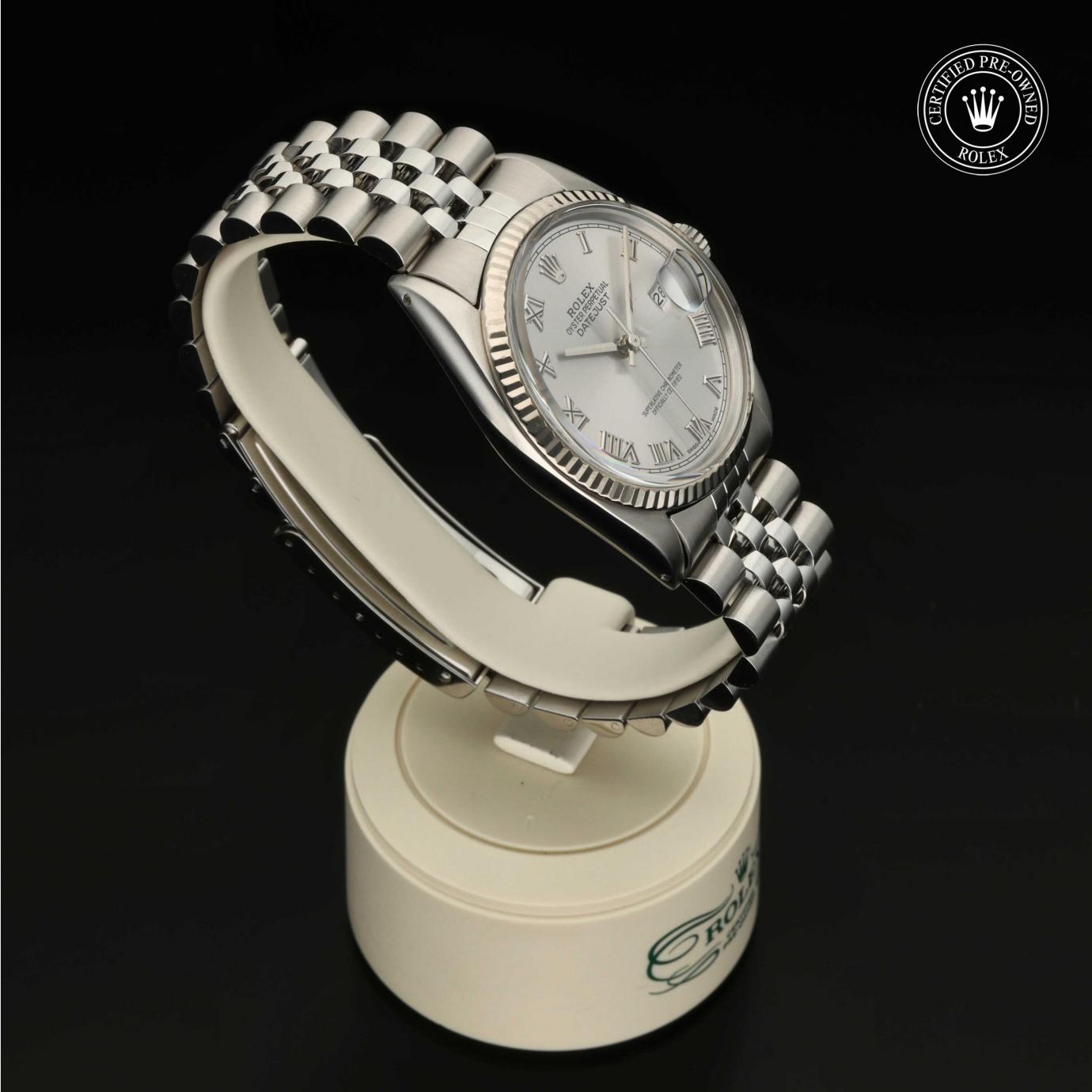 Rolex Oyster Perpetual  Datejust 36 16014 - 360 Grad Ansicht Bild 30