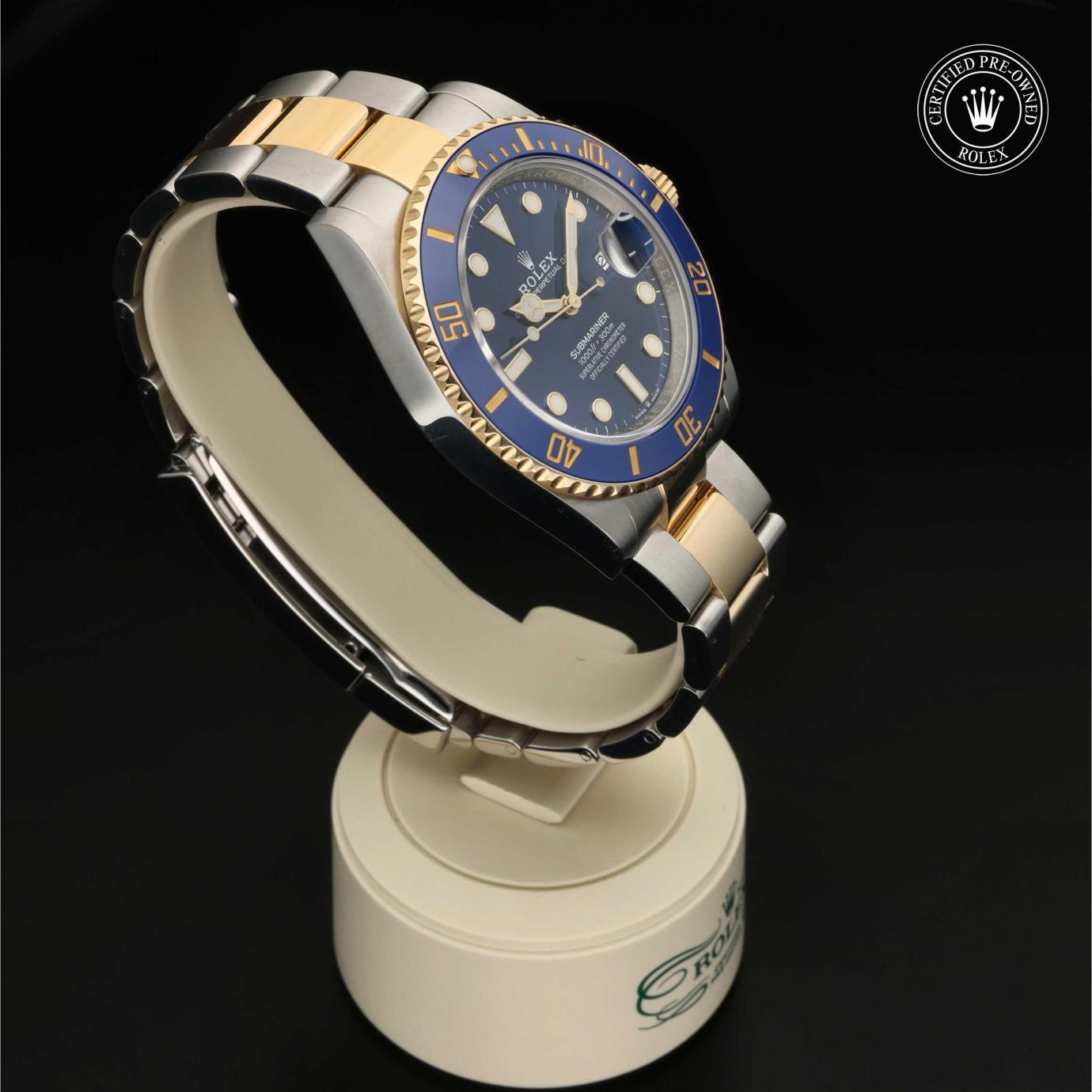 Rolex Submariner Date M126613LB-0002 - 360 Grad Ansicht Bild 30