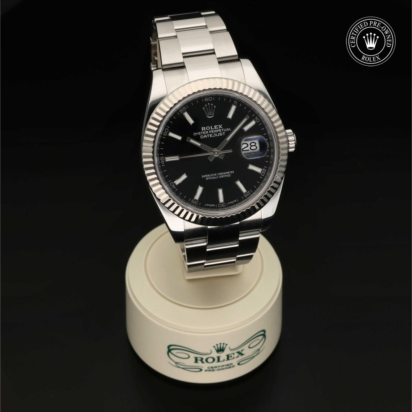 Rolex Datejust 41 M126334-0017 - 360 Grad Ansicht Bild 35