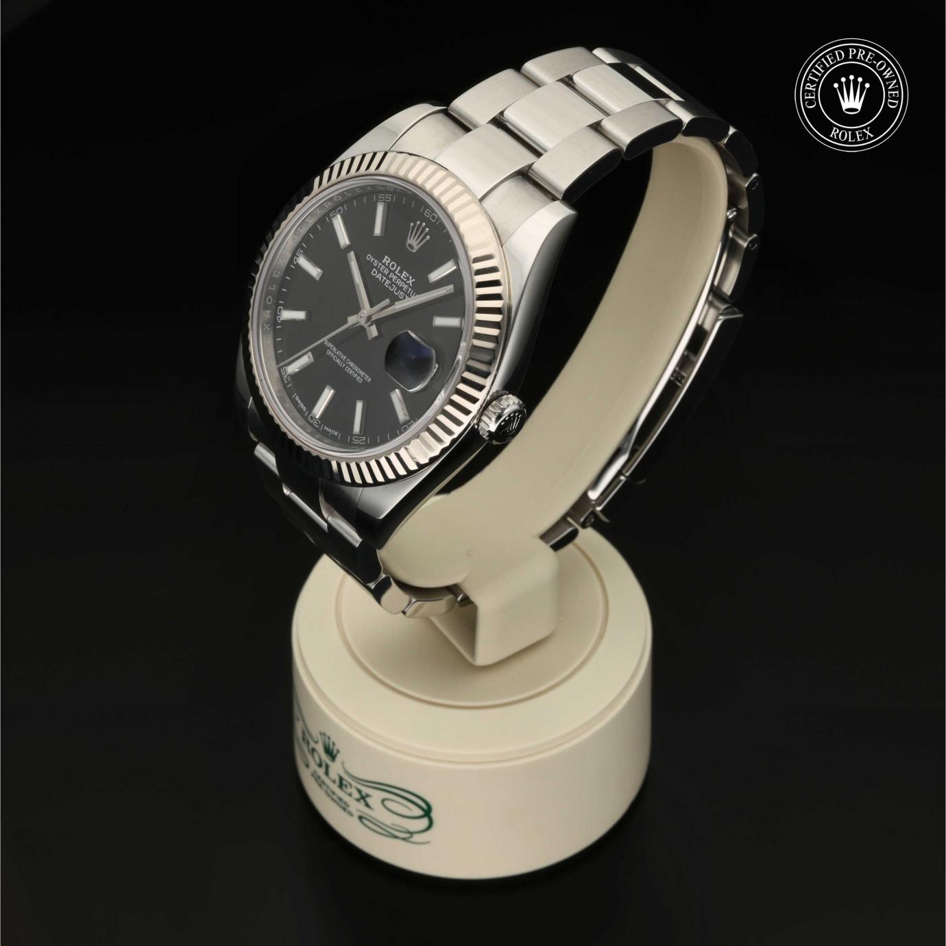 Rolex Datejust 41 M126334-0017 - 360 Grad Ansicht Bild 6