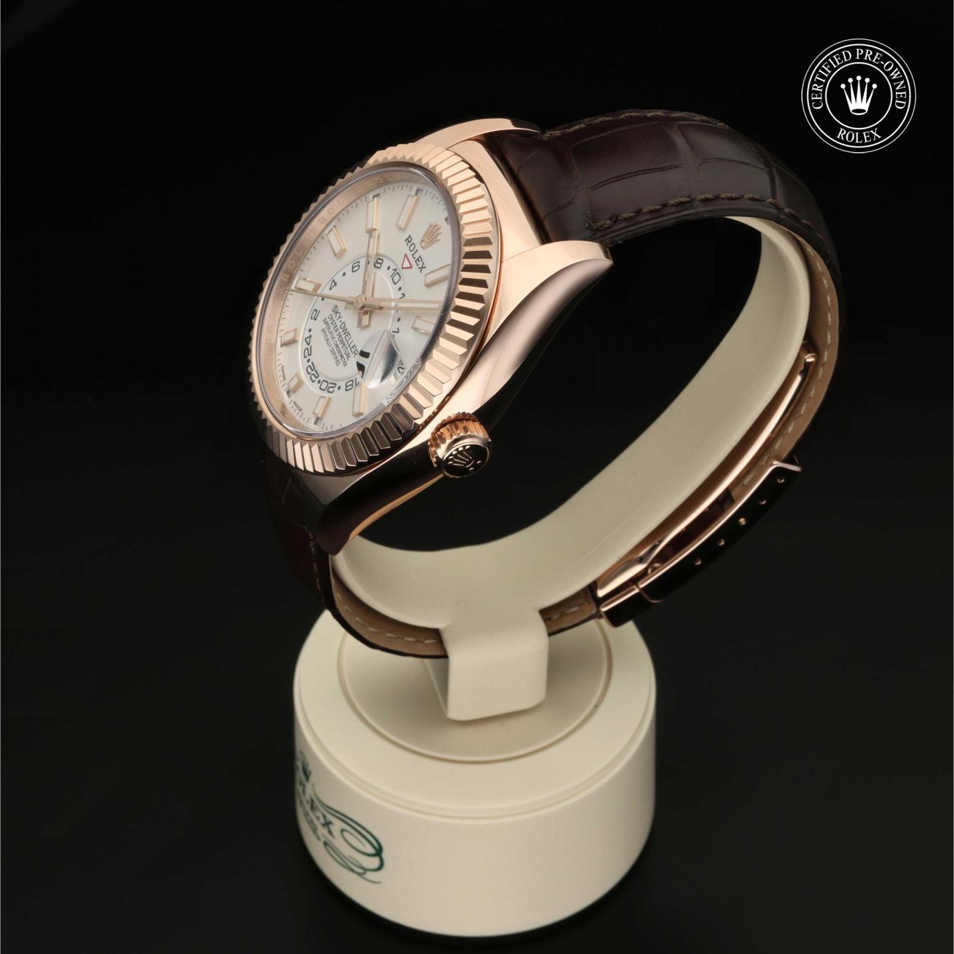 Rolex Sky-Dweller M326135-0006 - 360 Grad Ansicht Bild 8