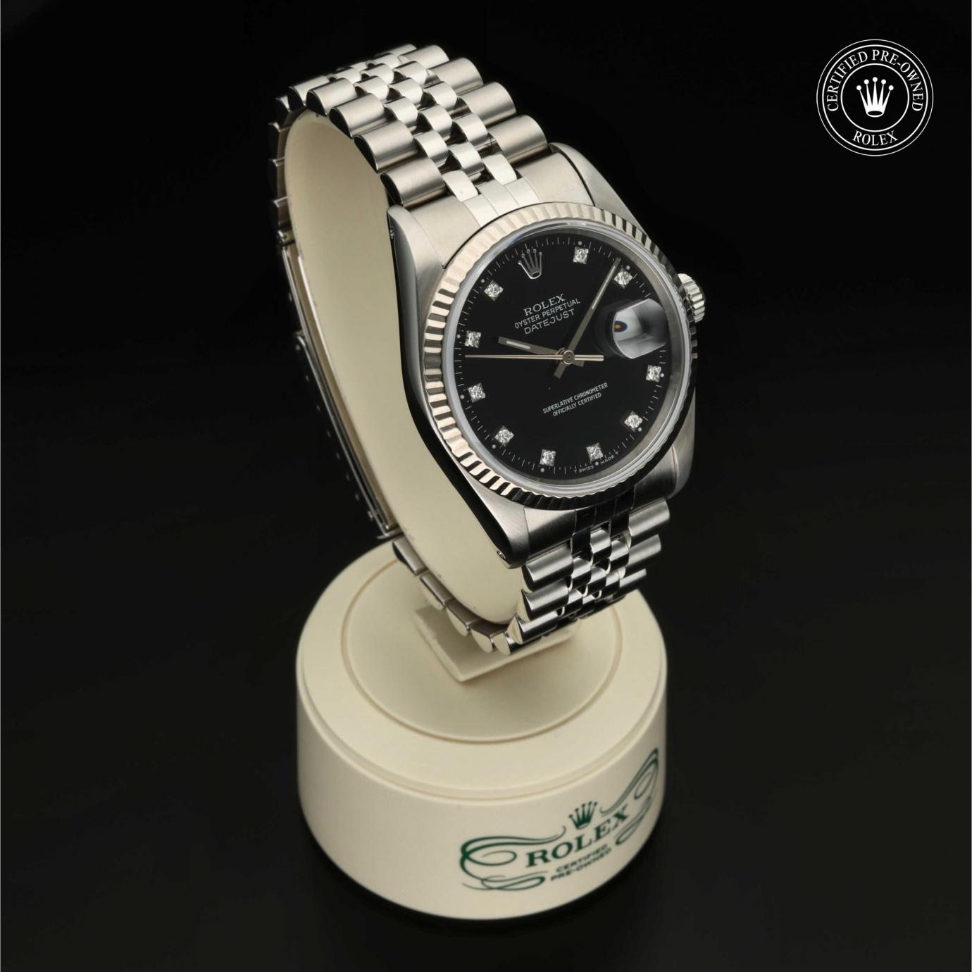 Rolex Oyster Perpetual  Datejust 36 M16234-0057 - 360 Grad Ansicht Bild 33