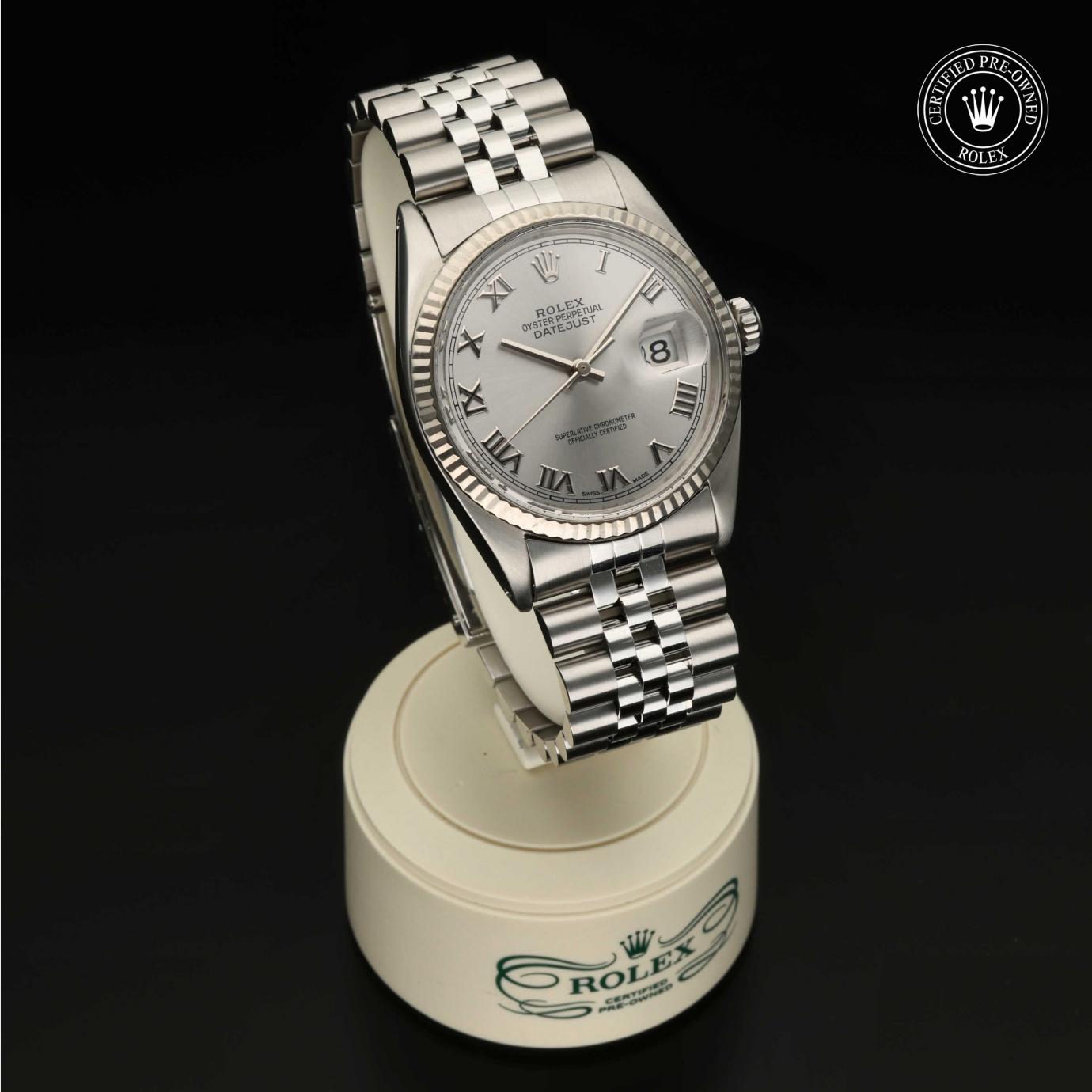 Rolex Oyster Perpetual  Datejust 36 16014 - 360 Grad Ansicht Bild 34