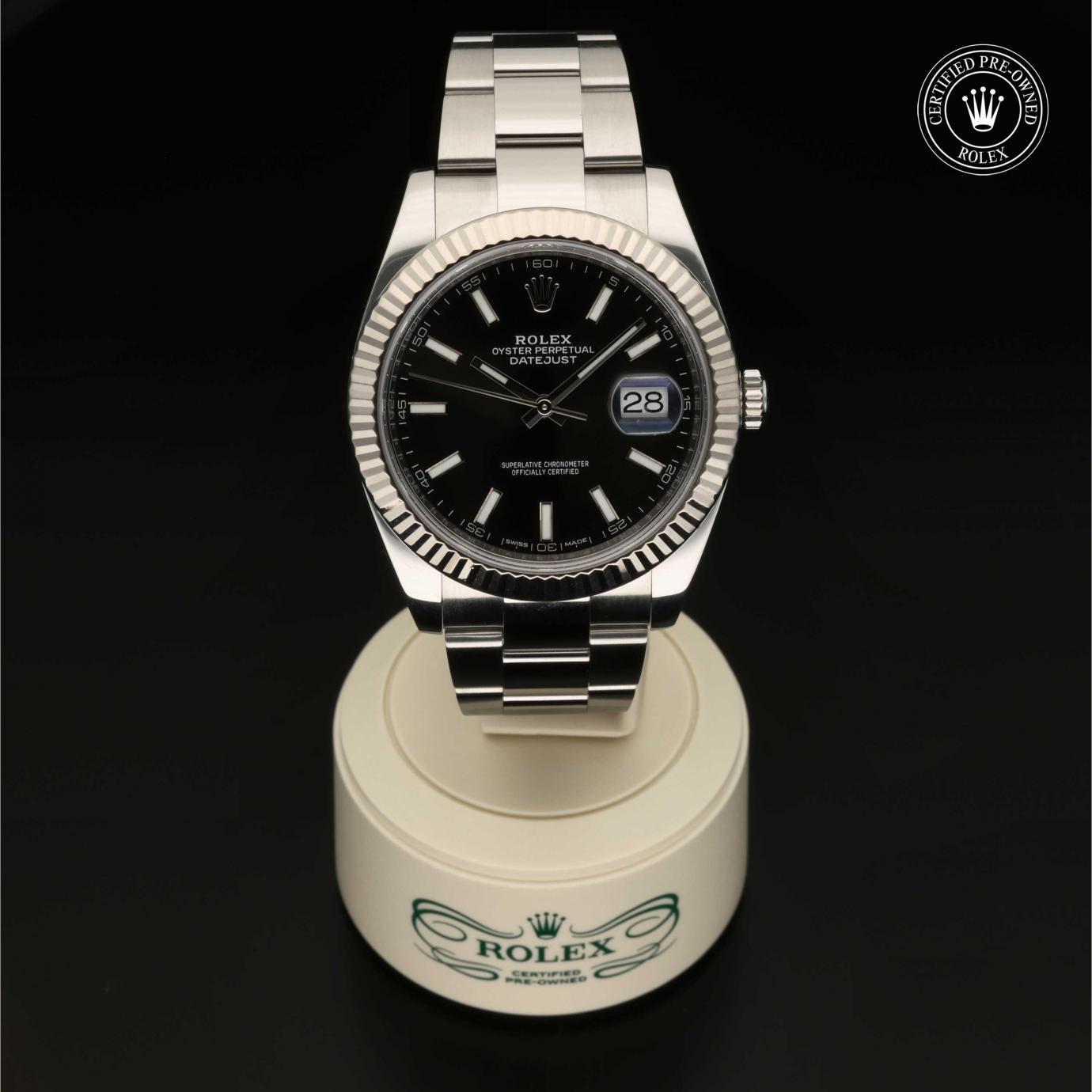 Rolex Datejust 41 M126334-0017 - 360 Grad Ansicht Bild 36