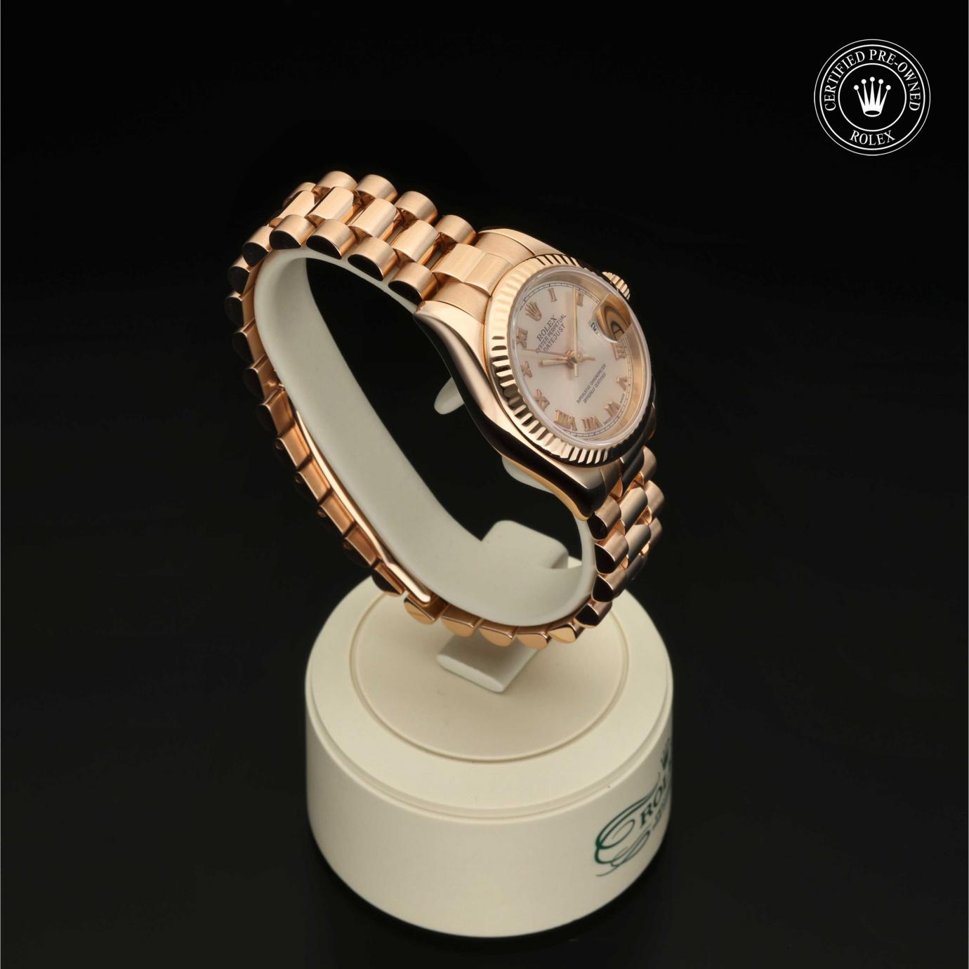 Rolex Oyster Perpetual Lady-Datejust 26 M179175-0042 - 360 Grad Ansicht Bild 30