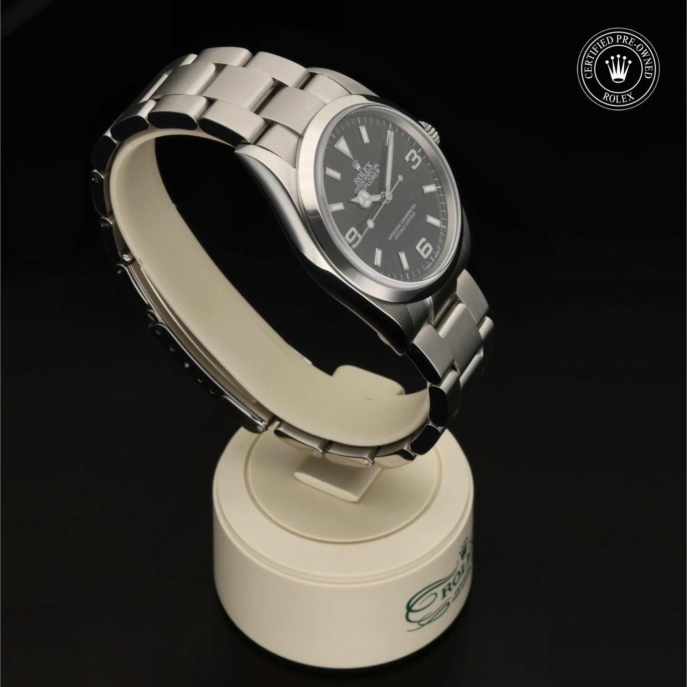 Rolex Oyster Perpetual  Explorer 36 M114270-0002 - 360 Grad Ansicht Bild 30
