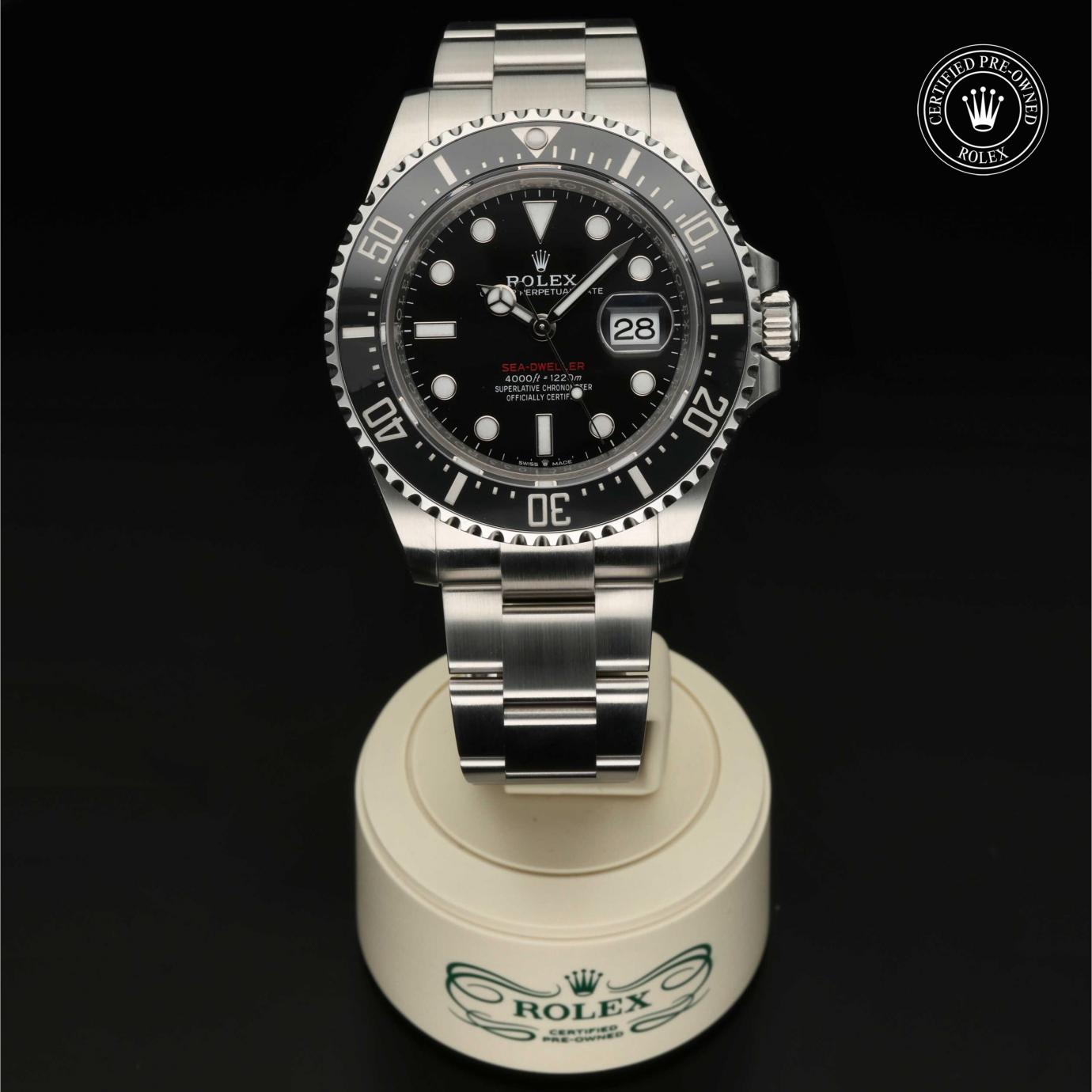 Rolex Sea-Dweller M126600-0002 - 360 Grad Ansicht Bild 36