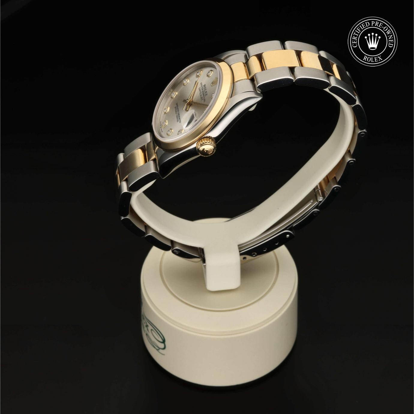 Rolex Oyster Perpetual  Datejust 31 M68243-0008 - 360 Grad Ansicht Bild 9