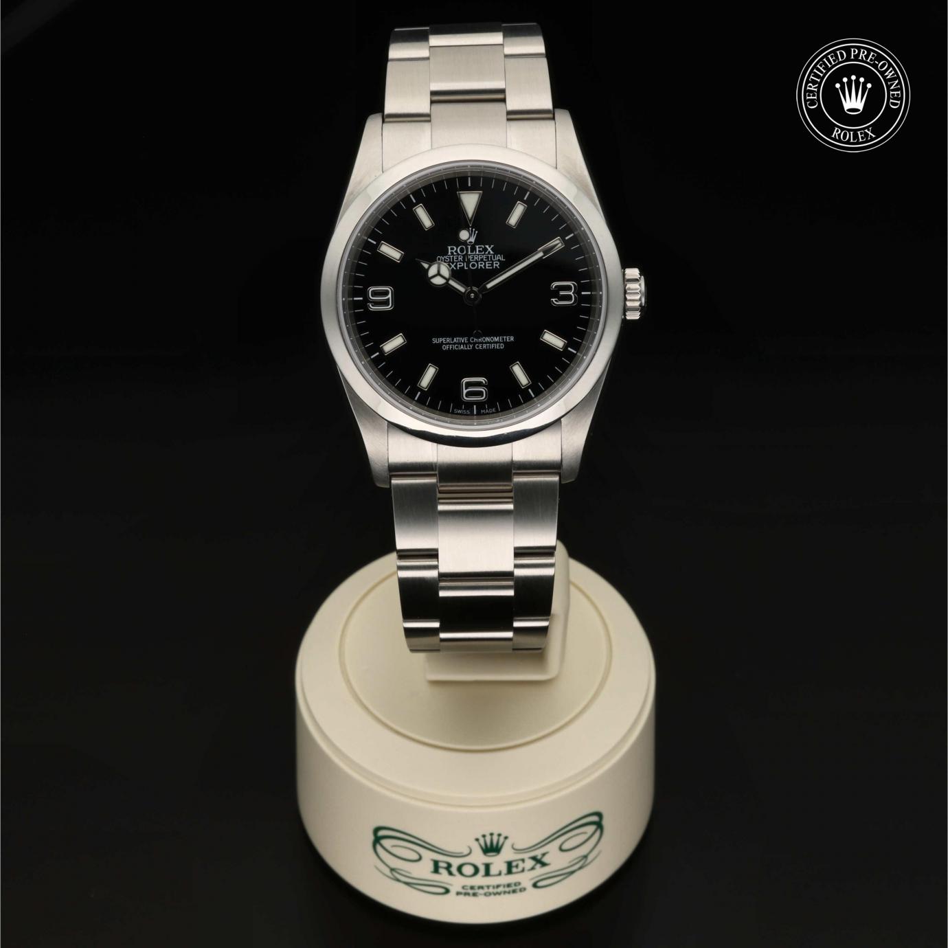 Rolex Oyster Perpetual  Explorer 36 M114270-0002 - 360 Grad Ansicht Bild 36