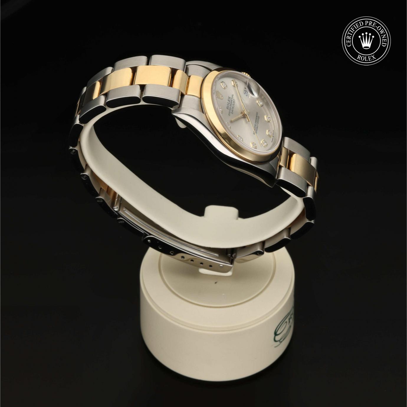 Rolex Oyster Perpetual  Datejust 31 M68243-0008 - 360 Grad Ansicht Bild 28